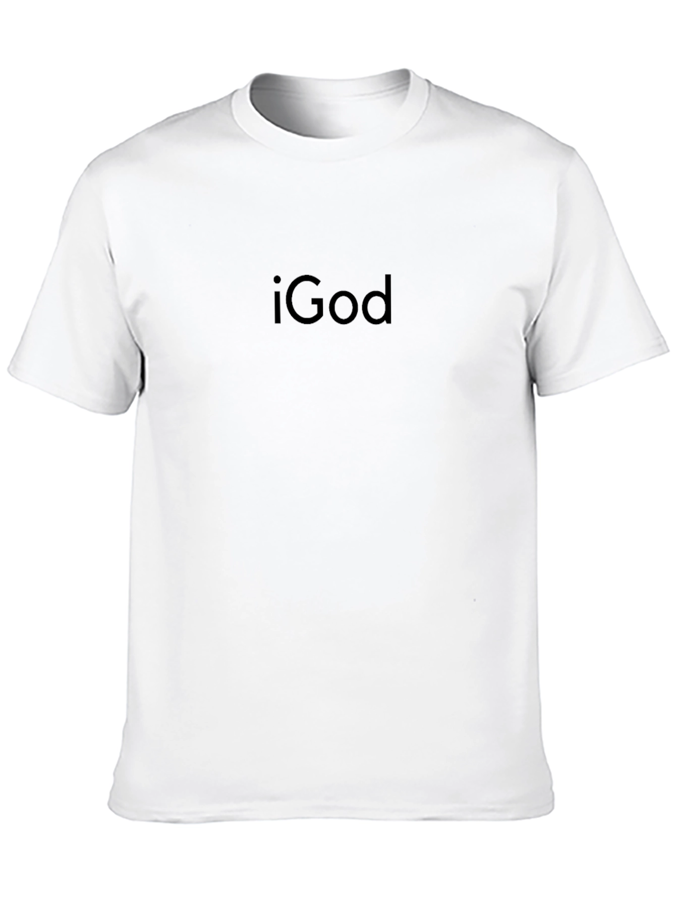 iGod Black T-Shirt - Religious Humor Tee