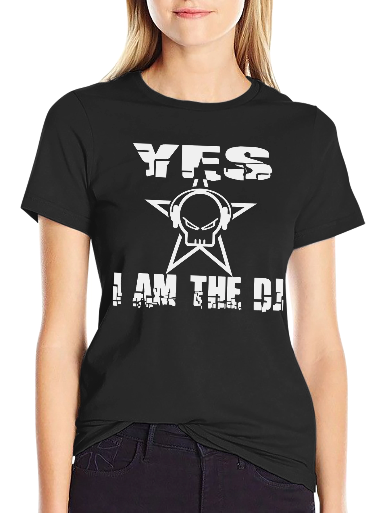 Yes I Am The DJ Graphic T-Shirt