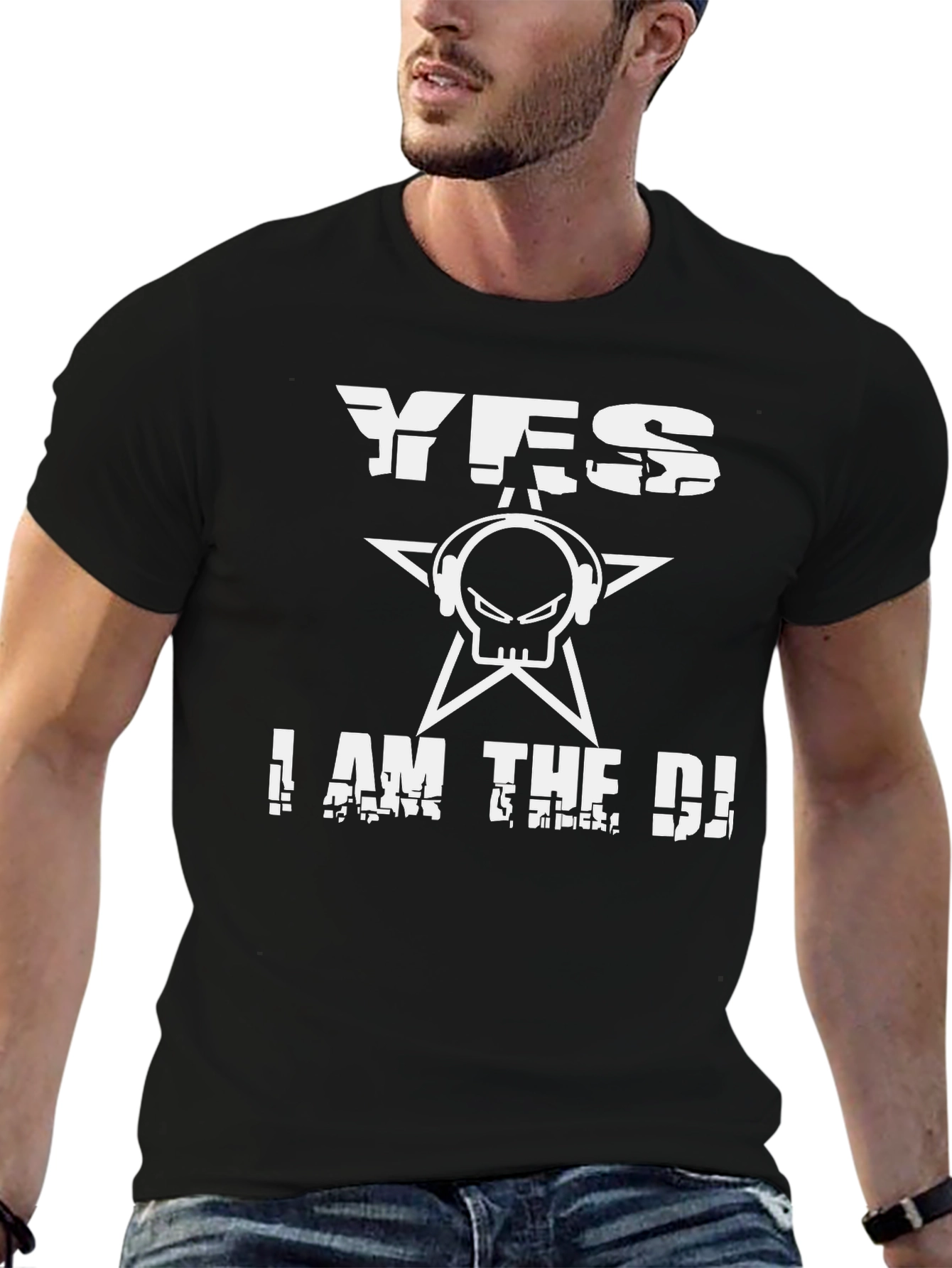 Yes I Am The DJ Graphic T-Shirt