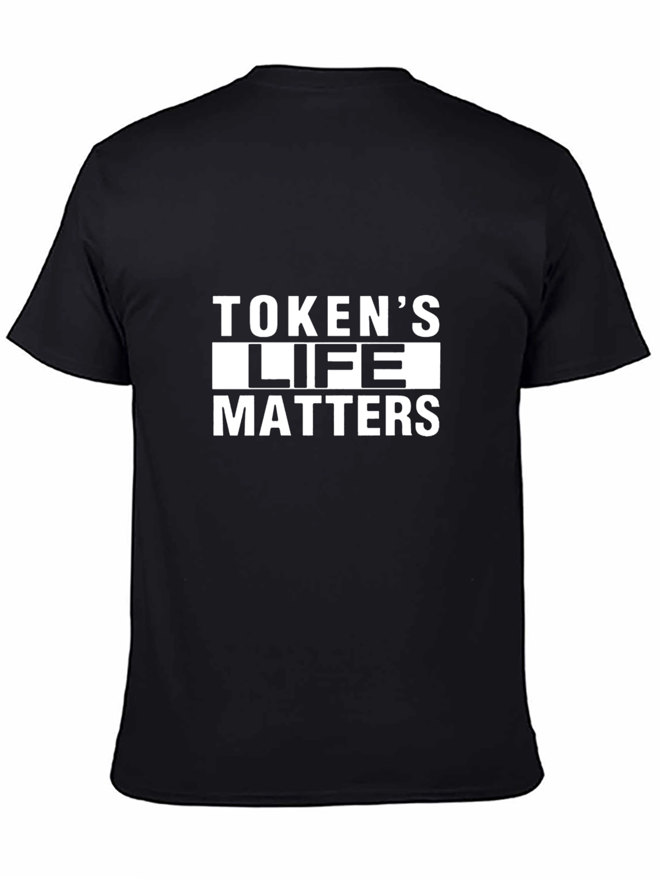 Tokens Life Matters Black Graphic Tee