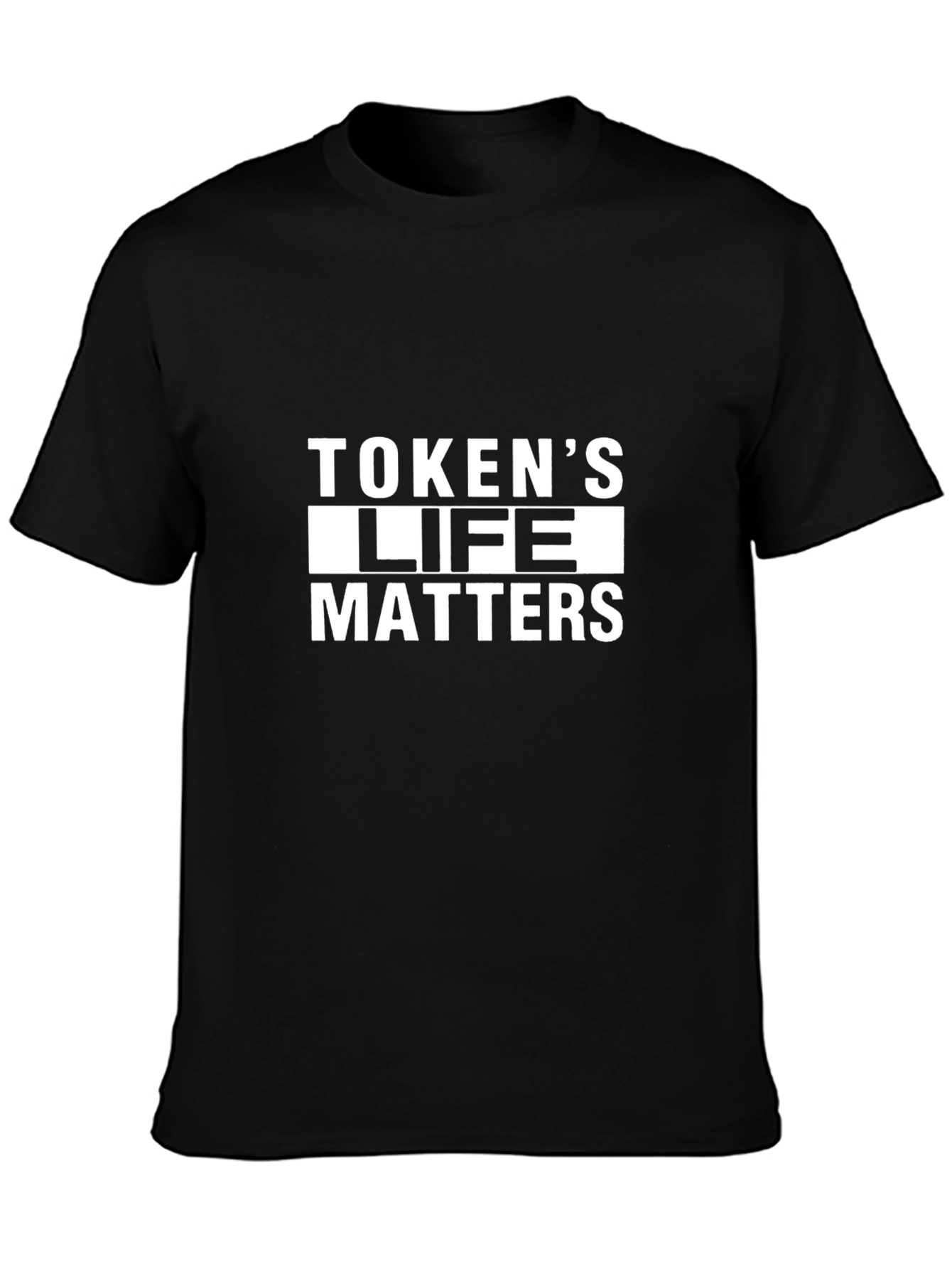 Tokens Life Matters Black Graphic Tee