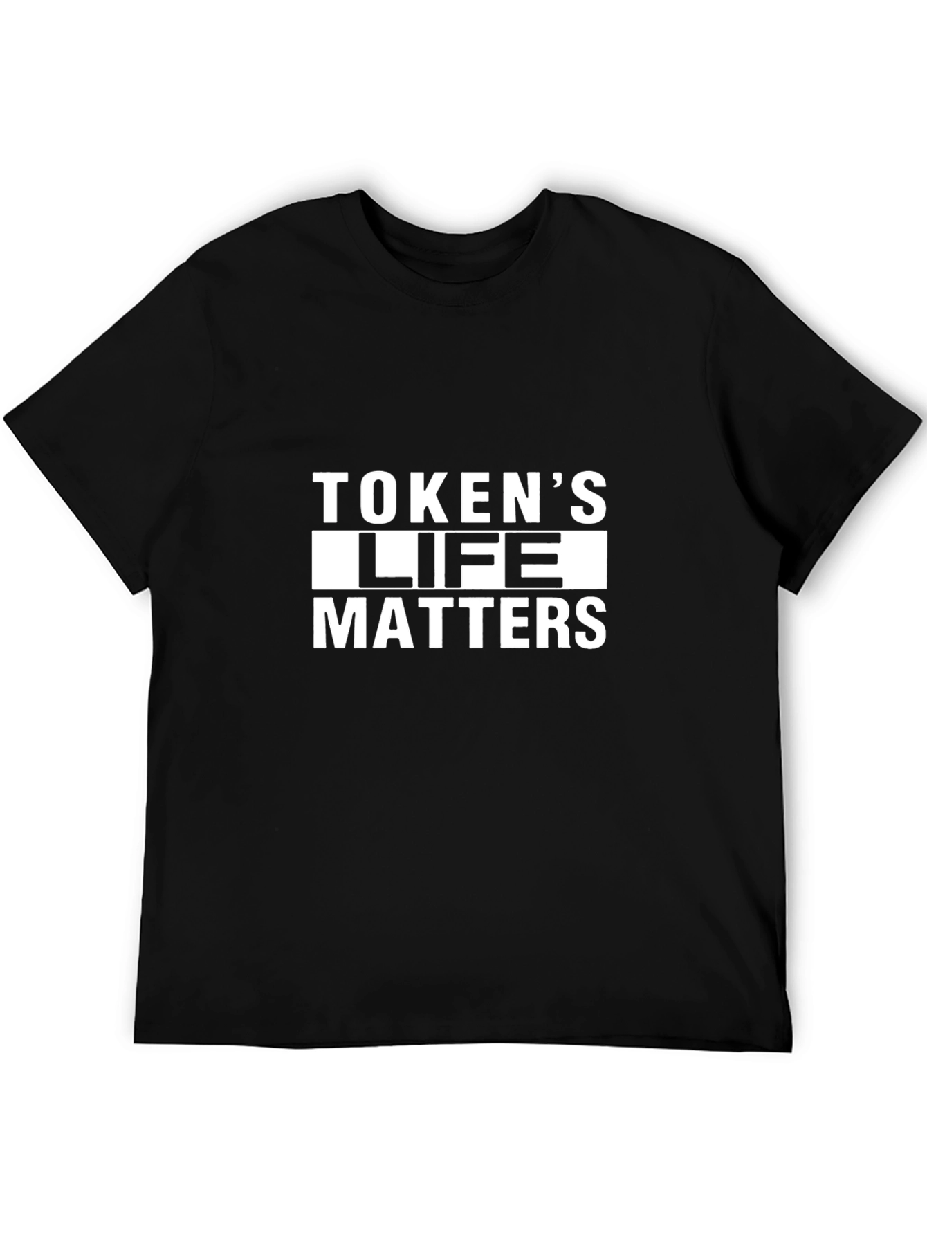 Tokens Life Matters Black Graphic Tee