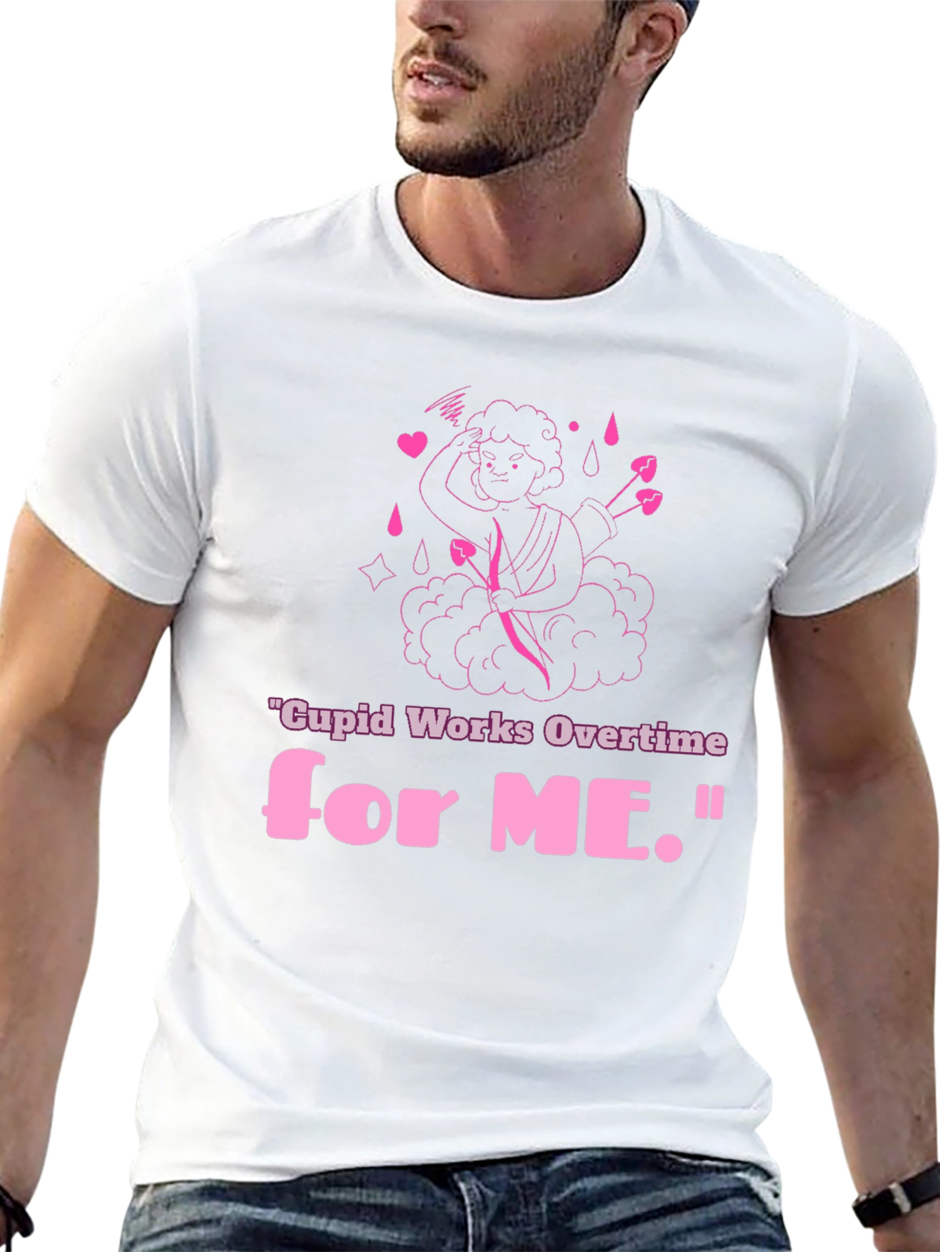 Cupid Overtime Graphic Tee
