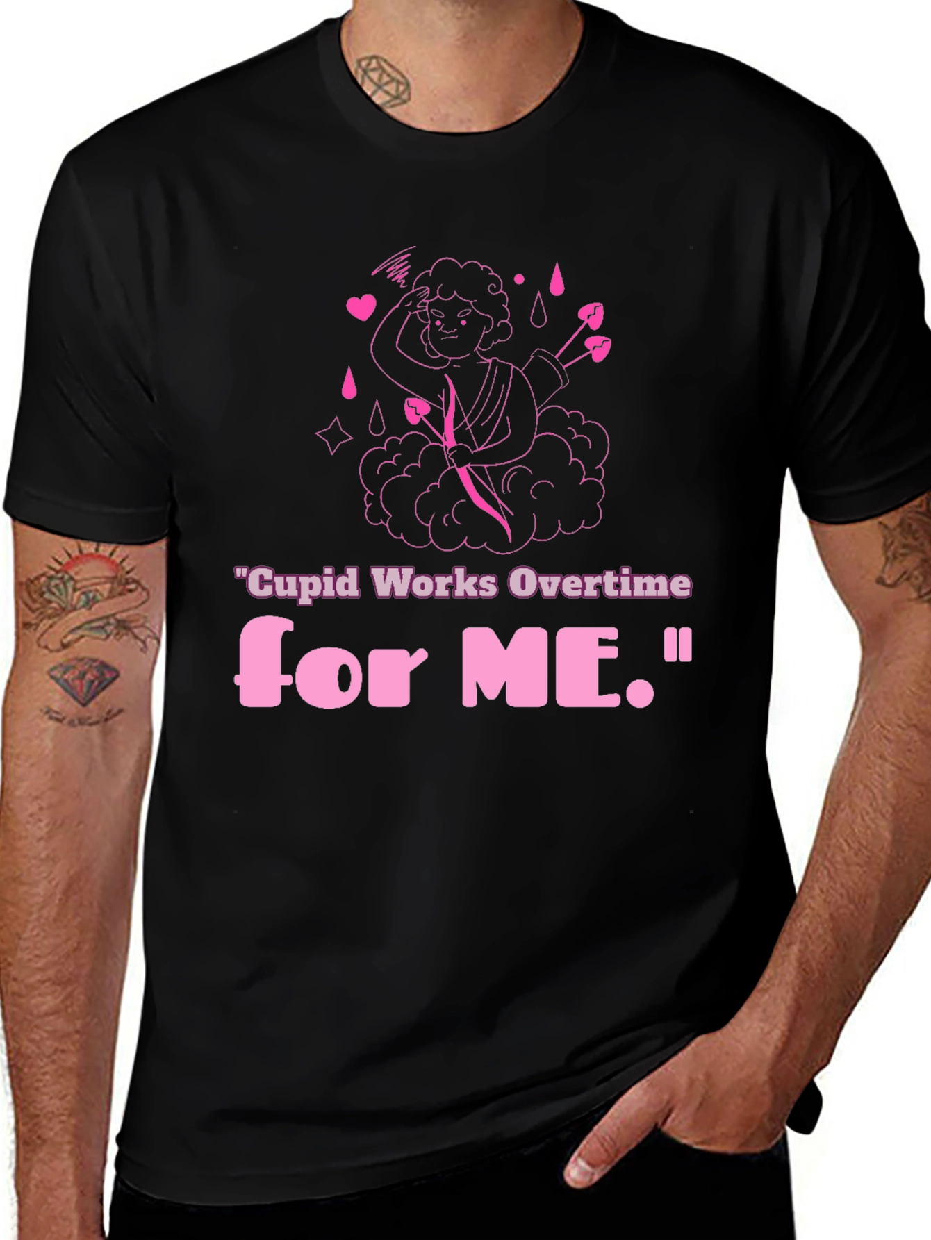 Cupid Overtime Graphic Tee