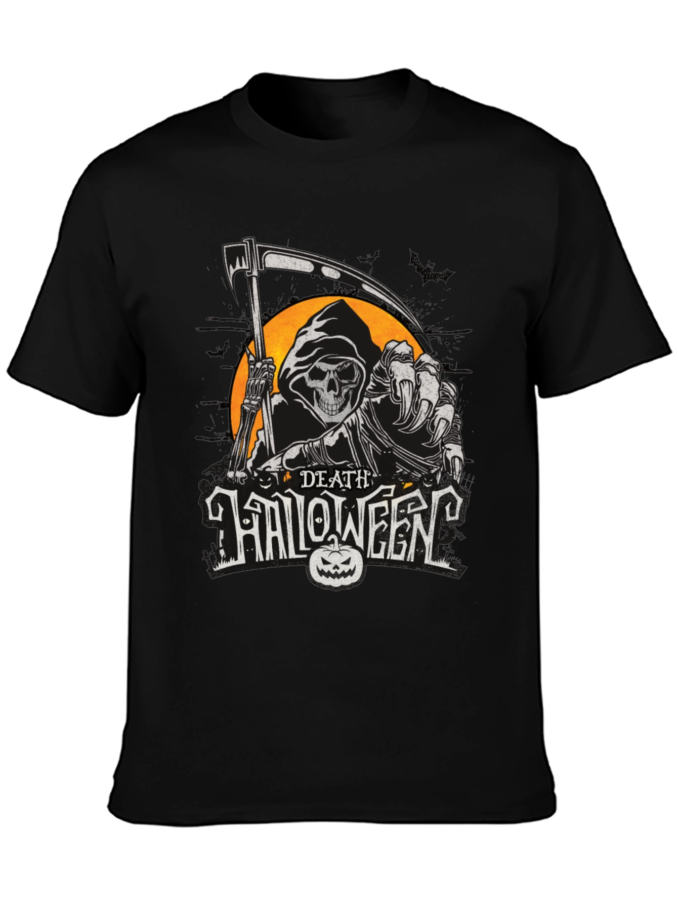 Death Halloween Graphic T-Shirt