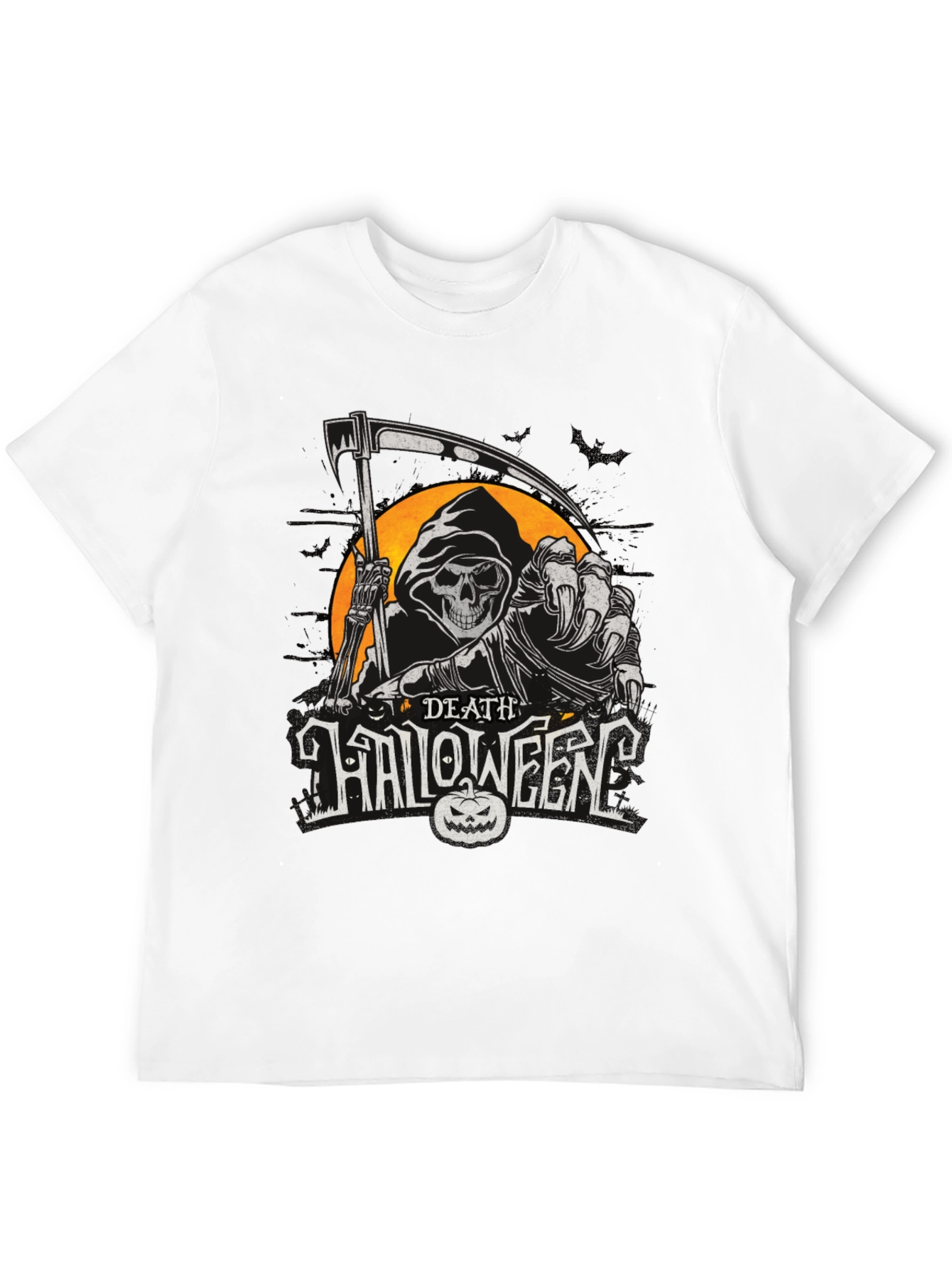 Death Halloween Graphic T-Shirt