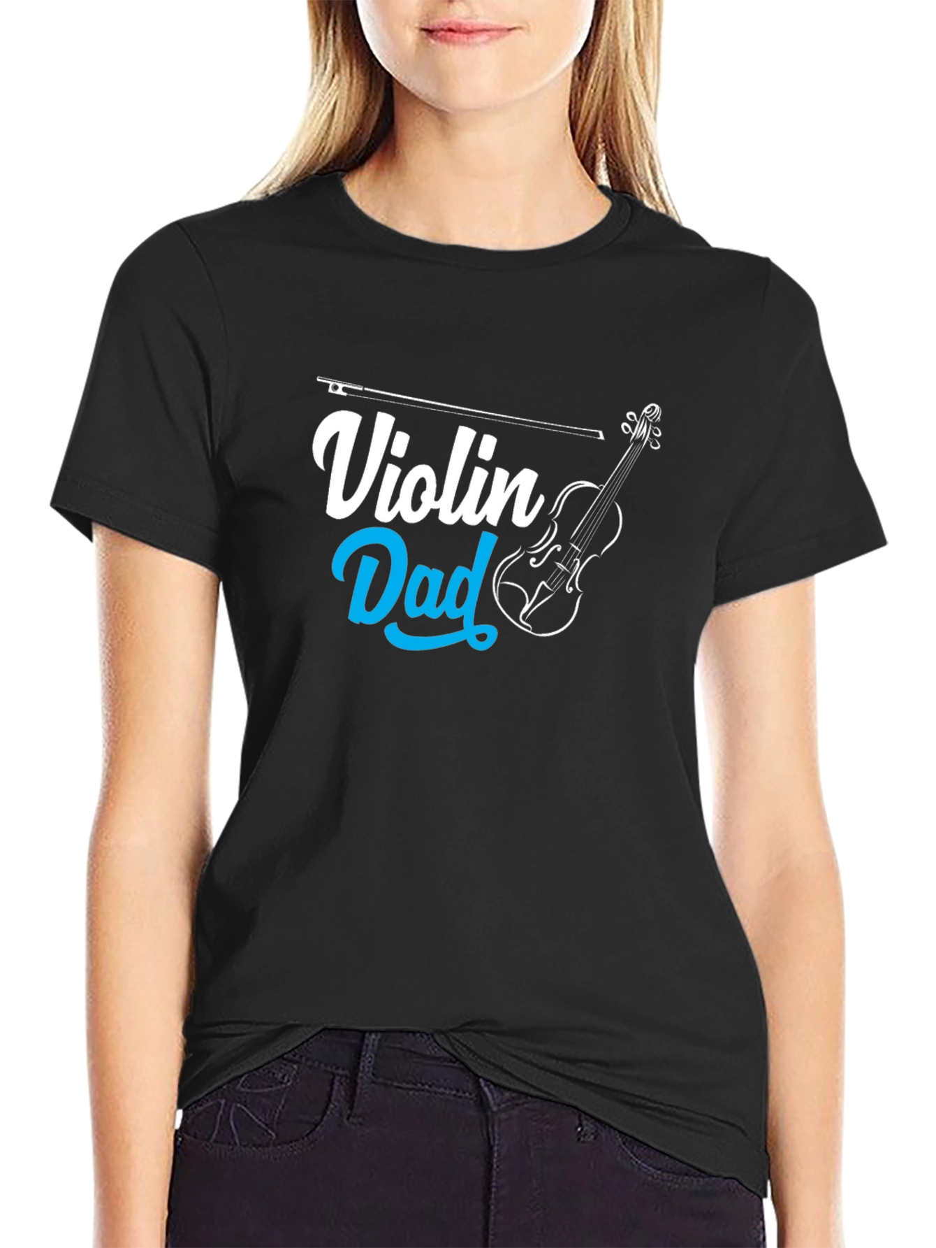 Violin Dad T-Shirt - Music Lover Gift
