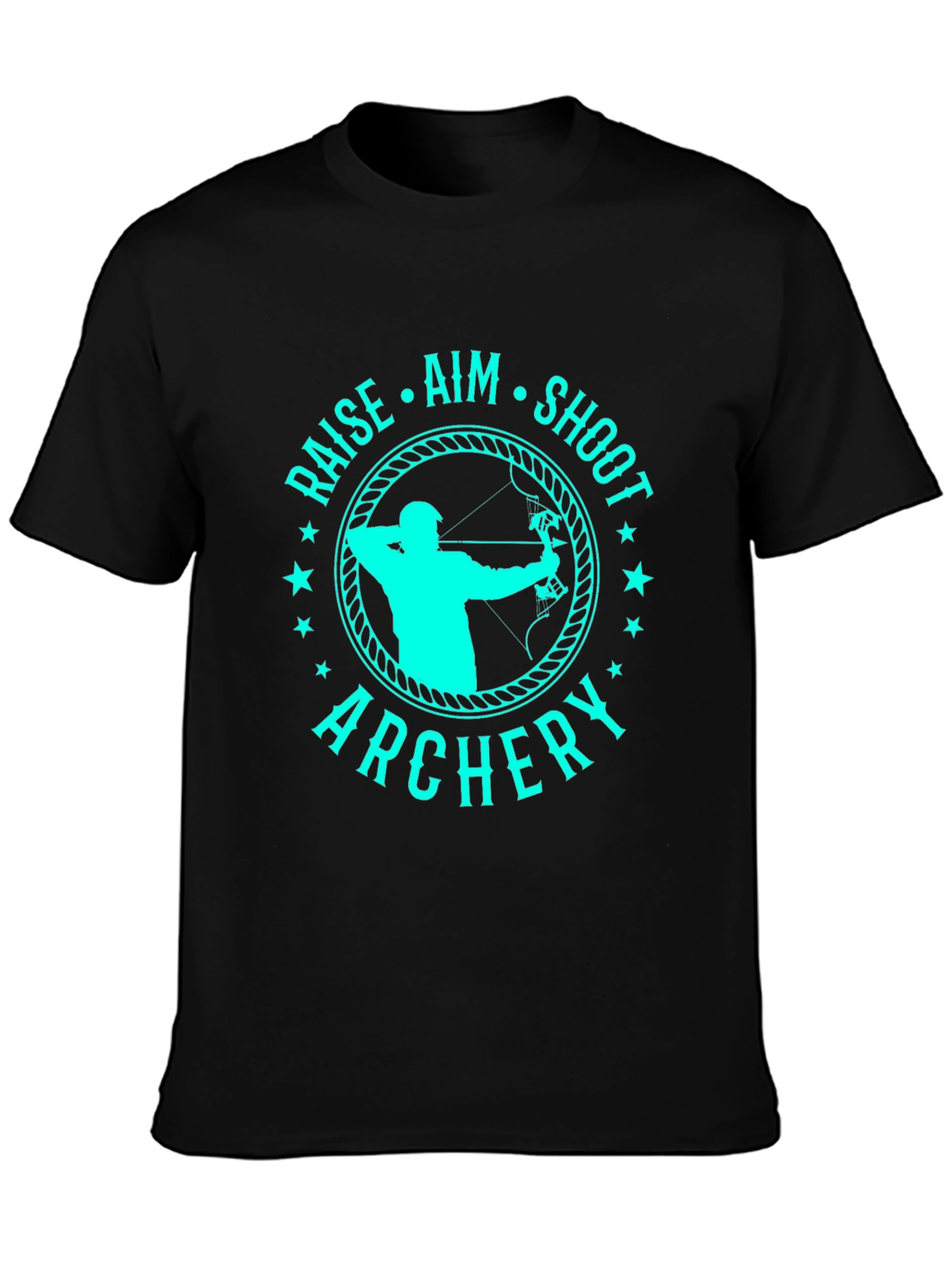 Archery T-Shirt - Raise Aim Shoot Tee