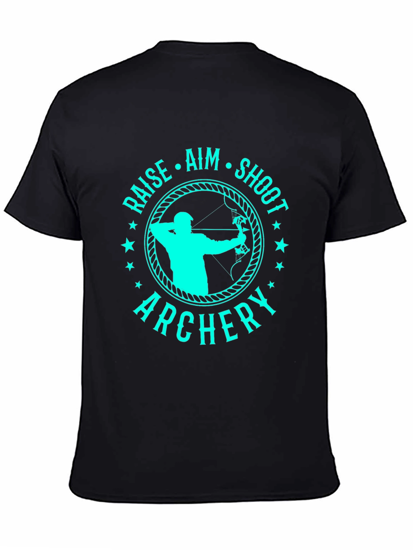 Archery T-Shirt - Raise Aim Shoot Tee