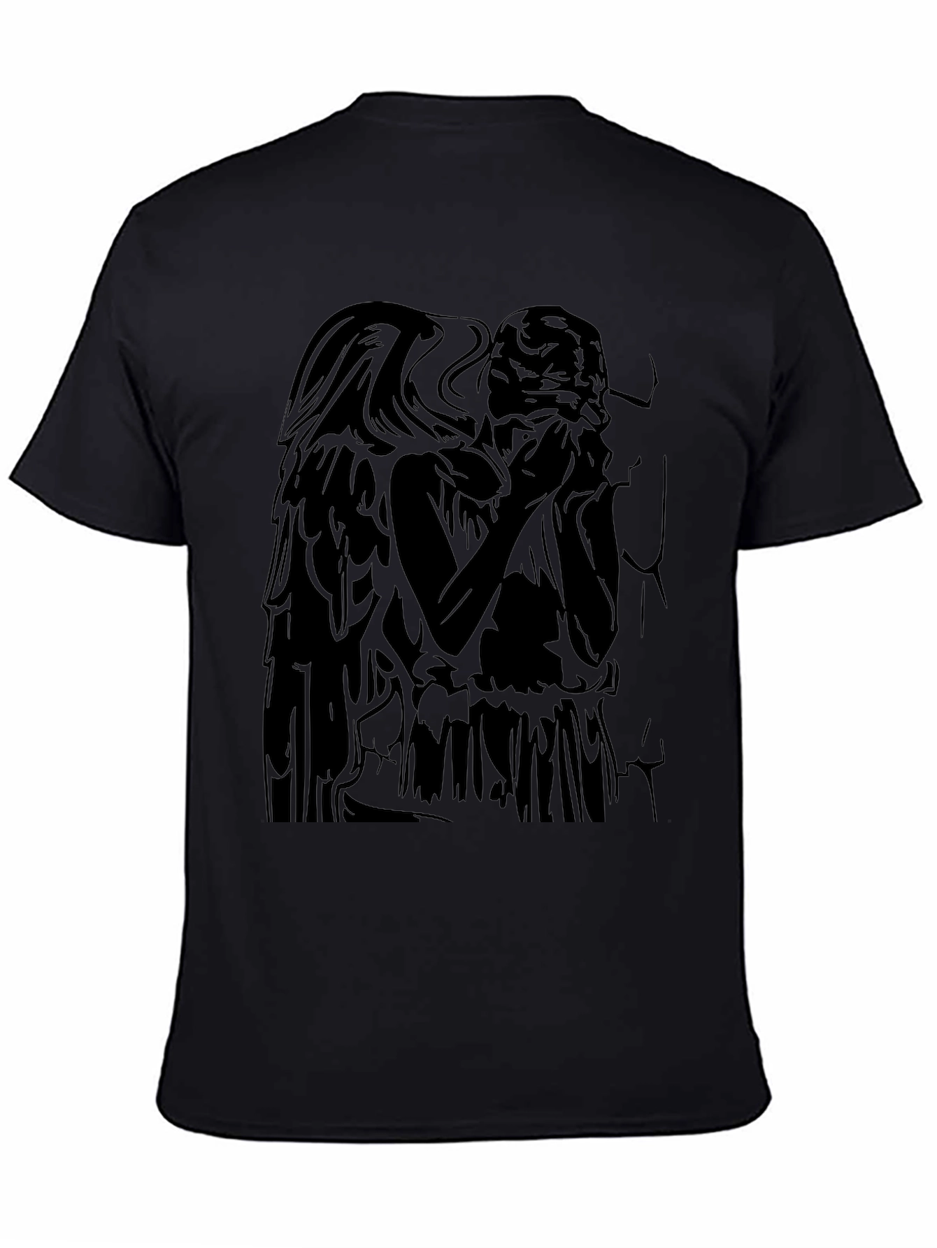 Weeping Angel Graphic Tee - Black T-Shirt