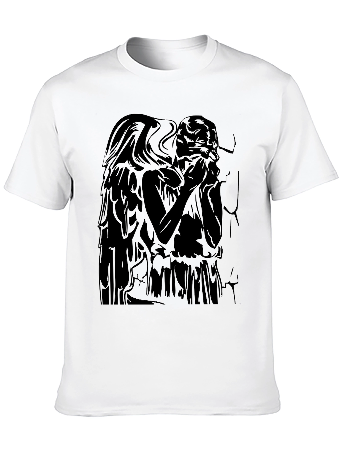 Weeping Angel Graphic Tee - Black T-Shirt