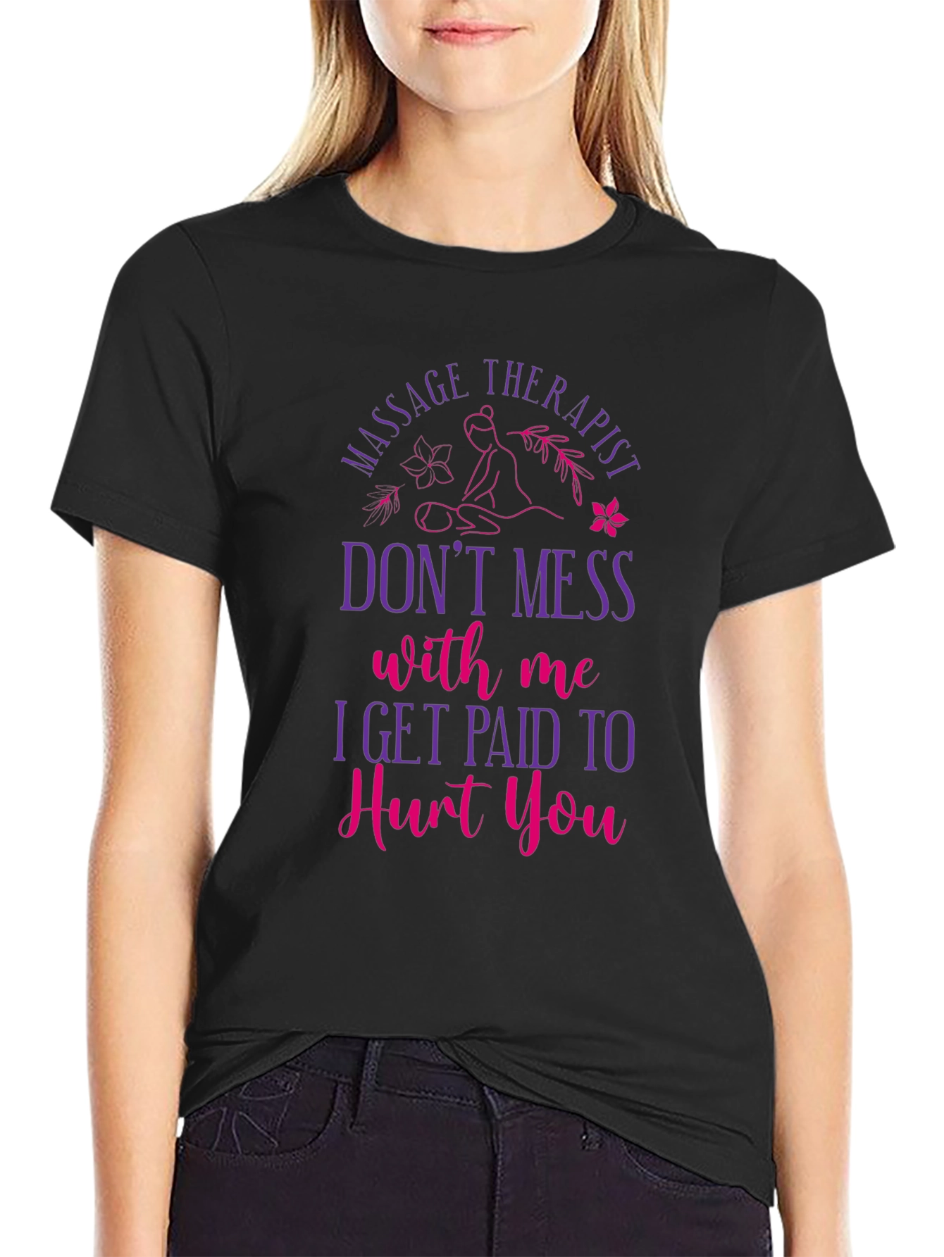 Massage Therapist Funny Graphic T-Shirt
