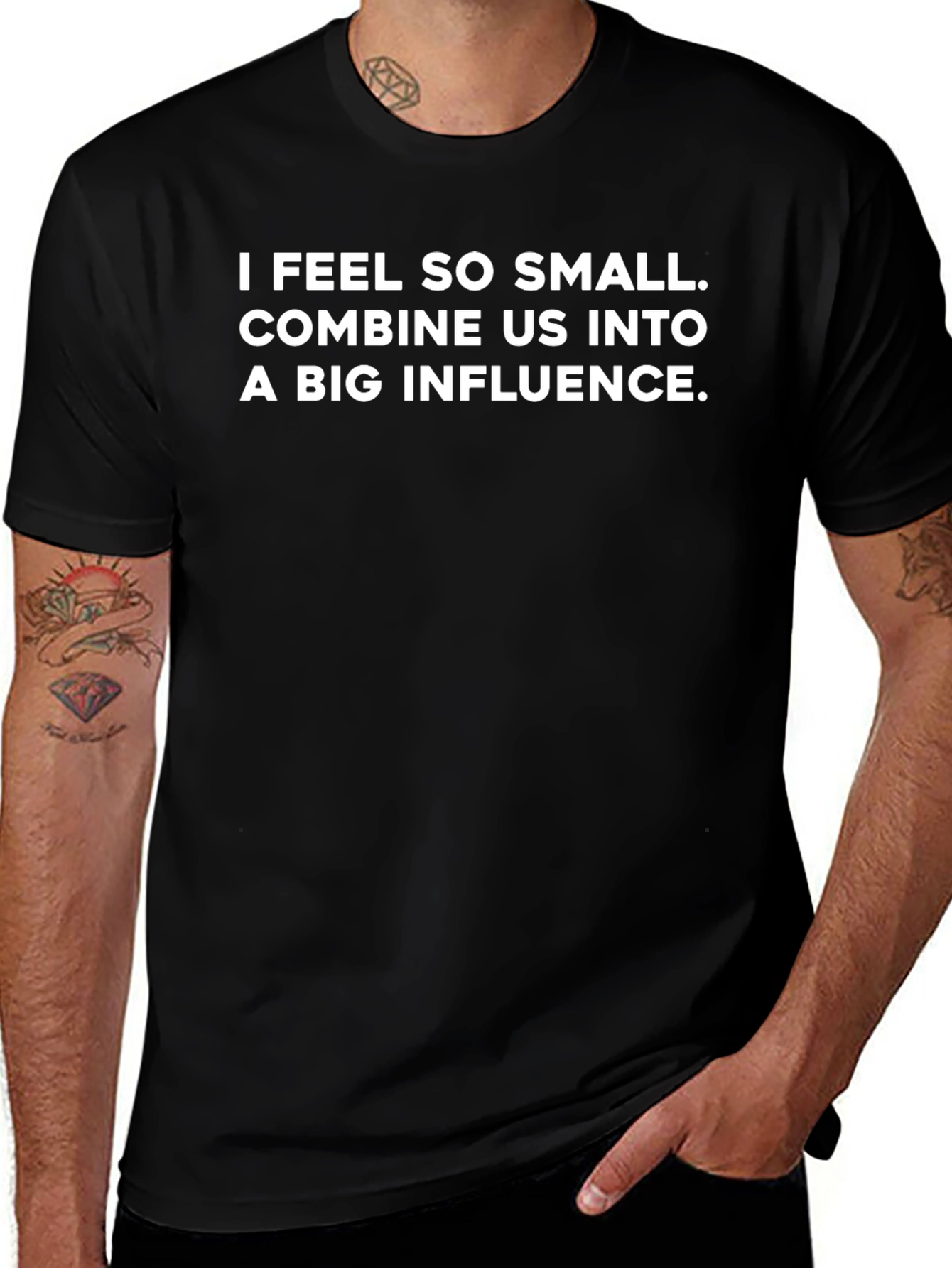 Bold Statement Graphic Tee - Combine Influence