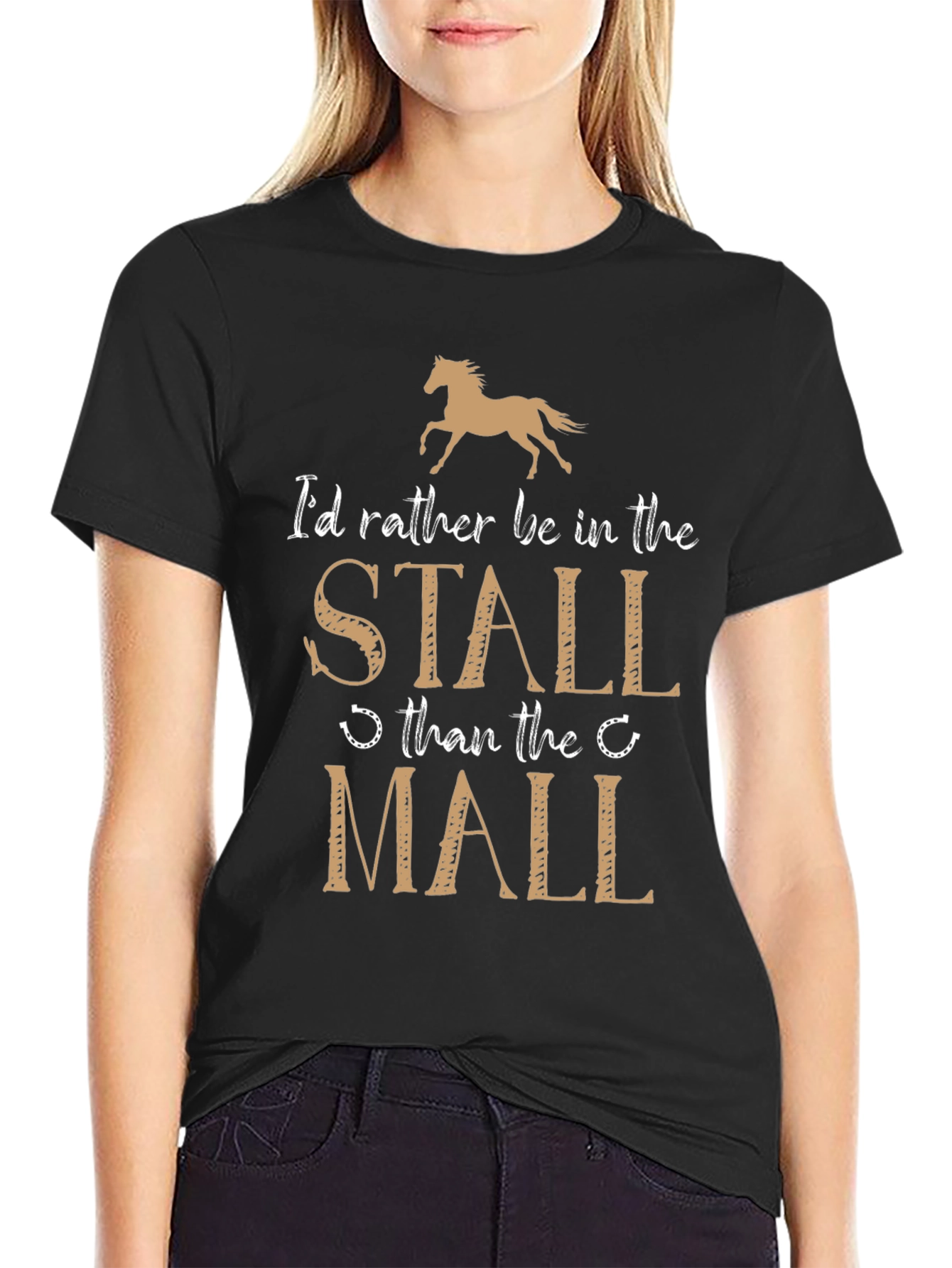 Horse Lover Graphic Tee - Stall Over Mall
