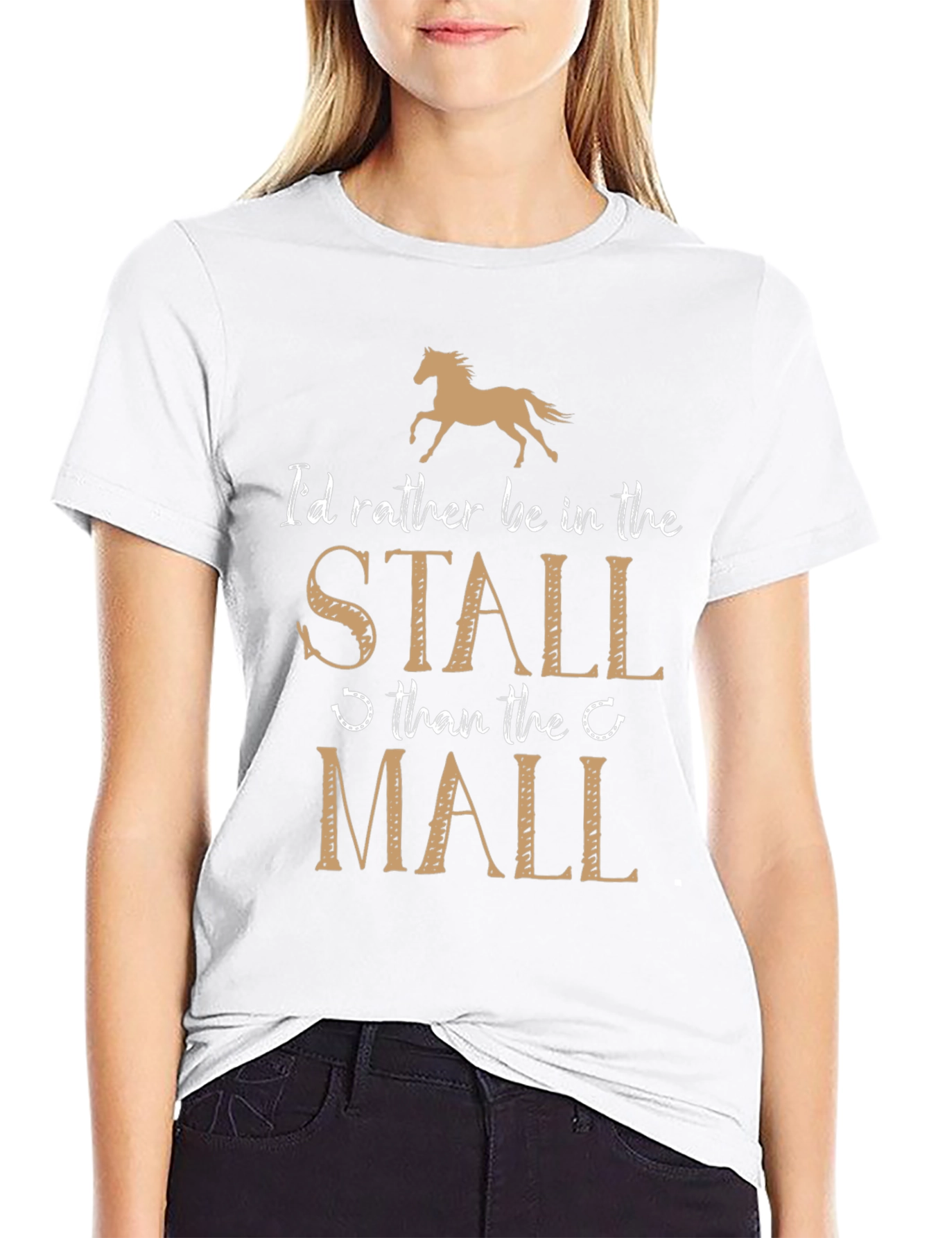 Horse Lover Graphic Tee - Stall Over Mall