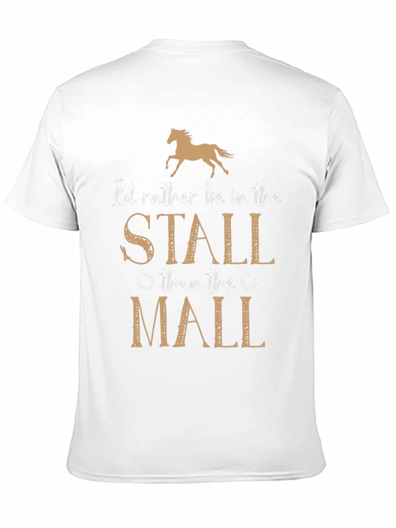 Horse Lover Graphic Tee - Stall Over Mall