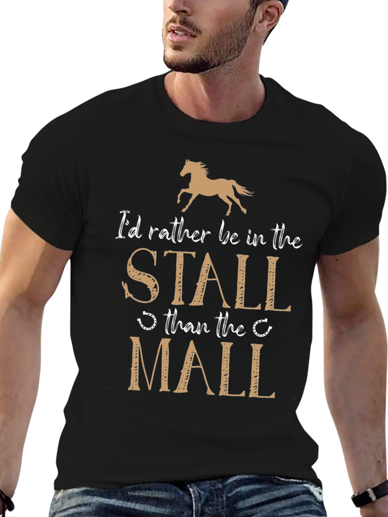Horse Lover Graphic Tee - Stall Over Mall