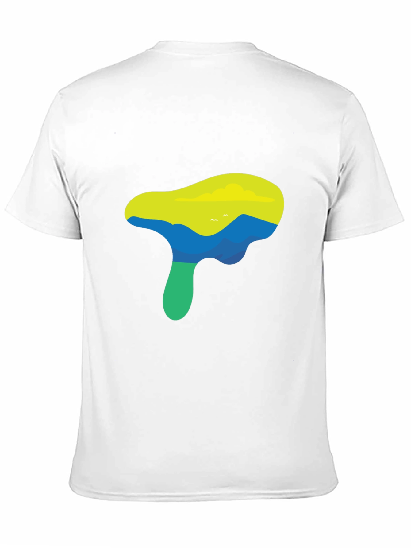 Nature Graphic Black T-Shirt