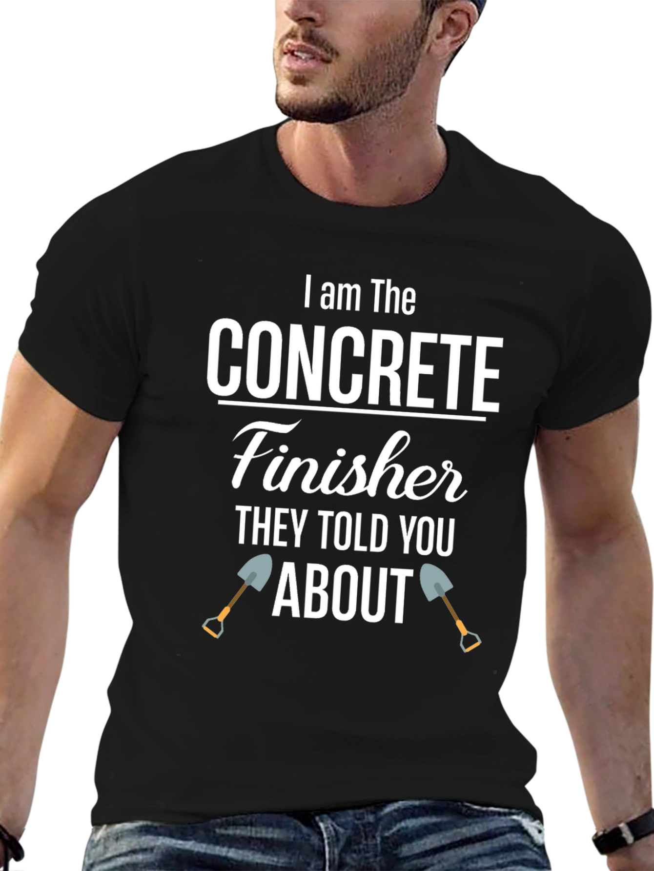 Concrete Finisher T-Shirt - Funny Construction Worker Tee