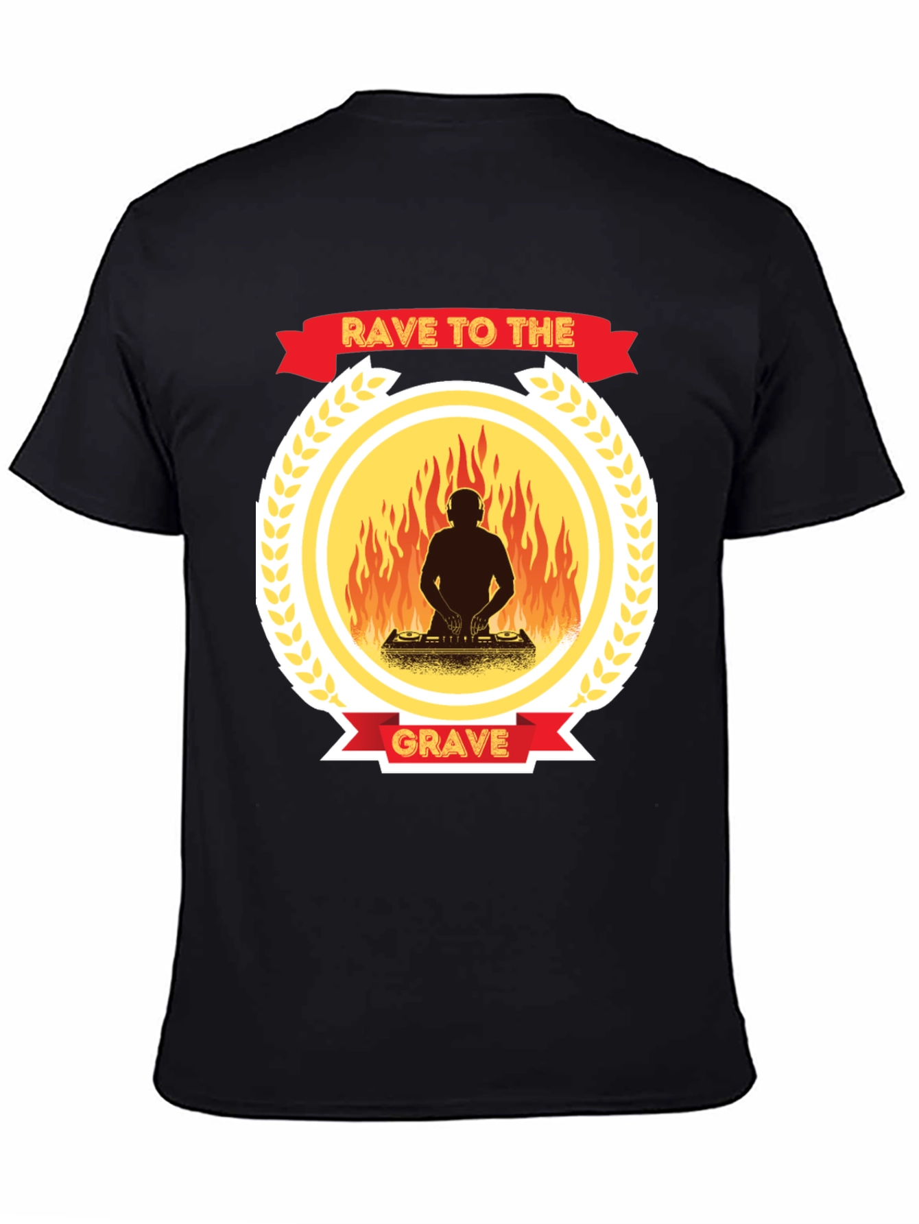 Rave to the Grave Graphic Tee