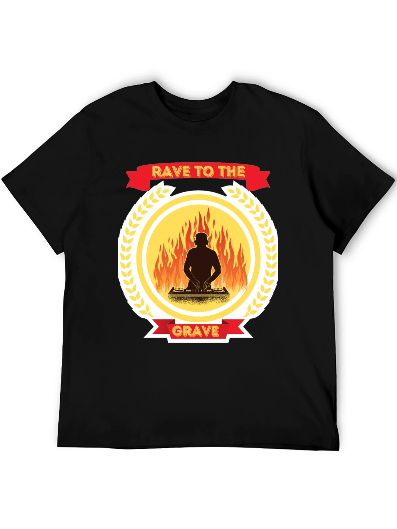 Rave to the Grave Graphic Tee