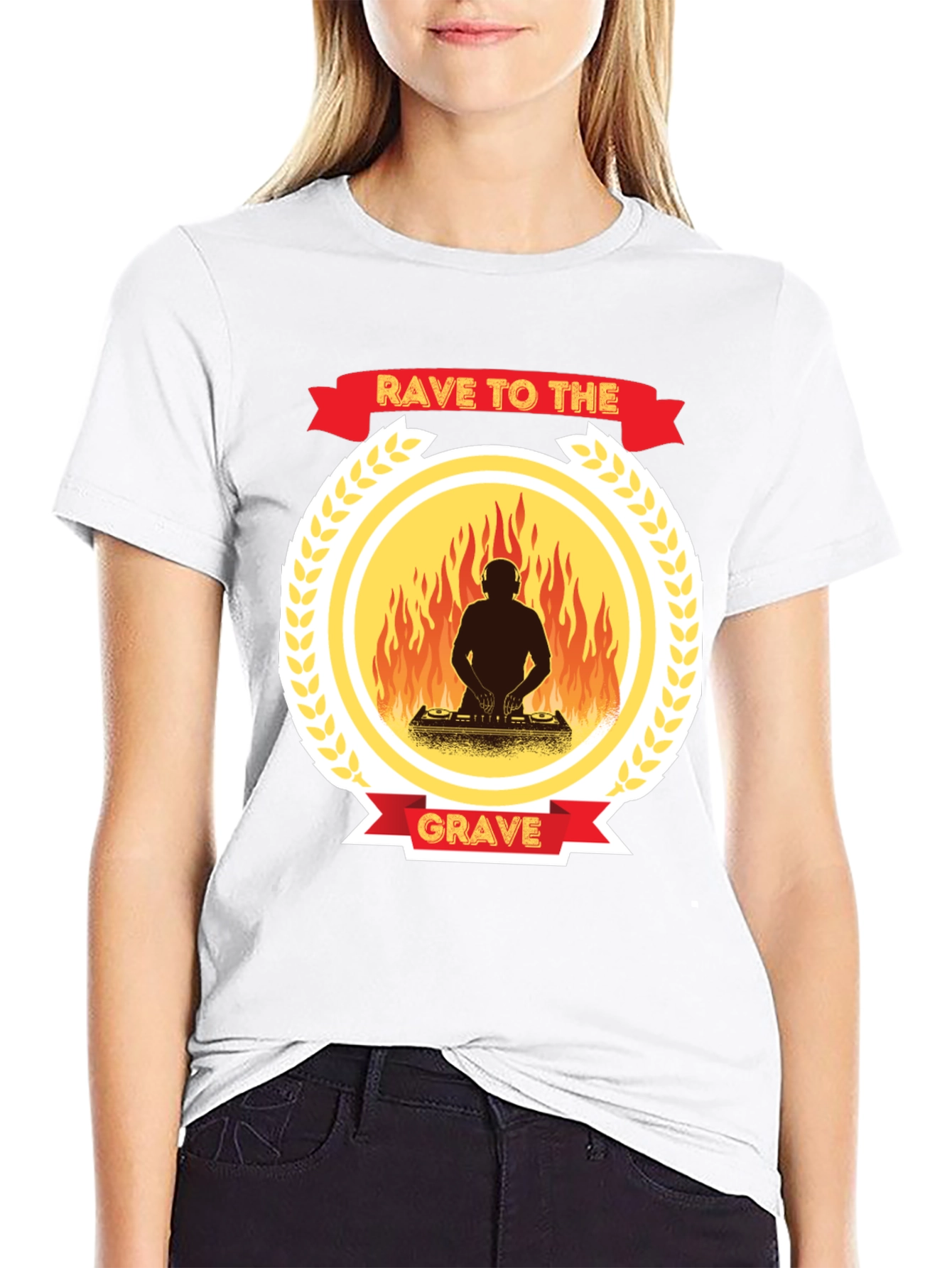 Rave to the Grave Graphic Tee