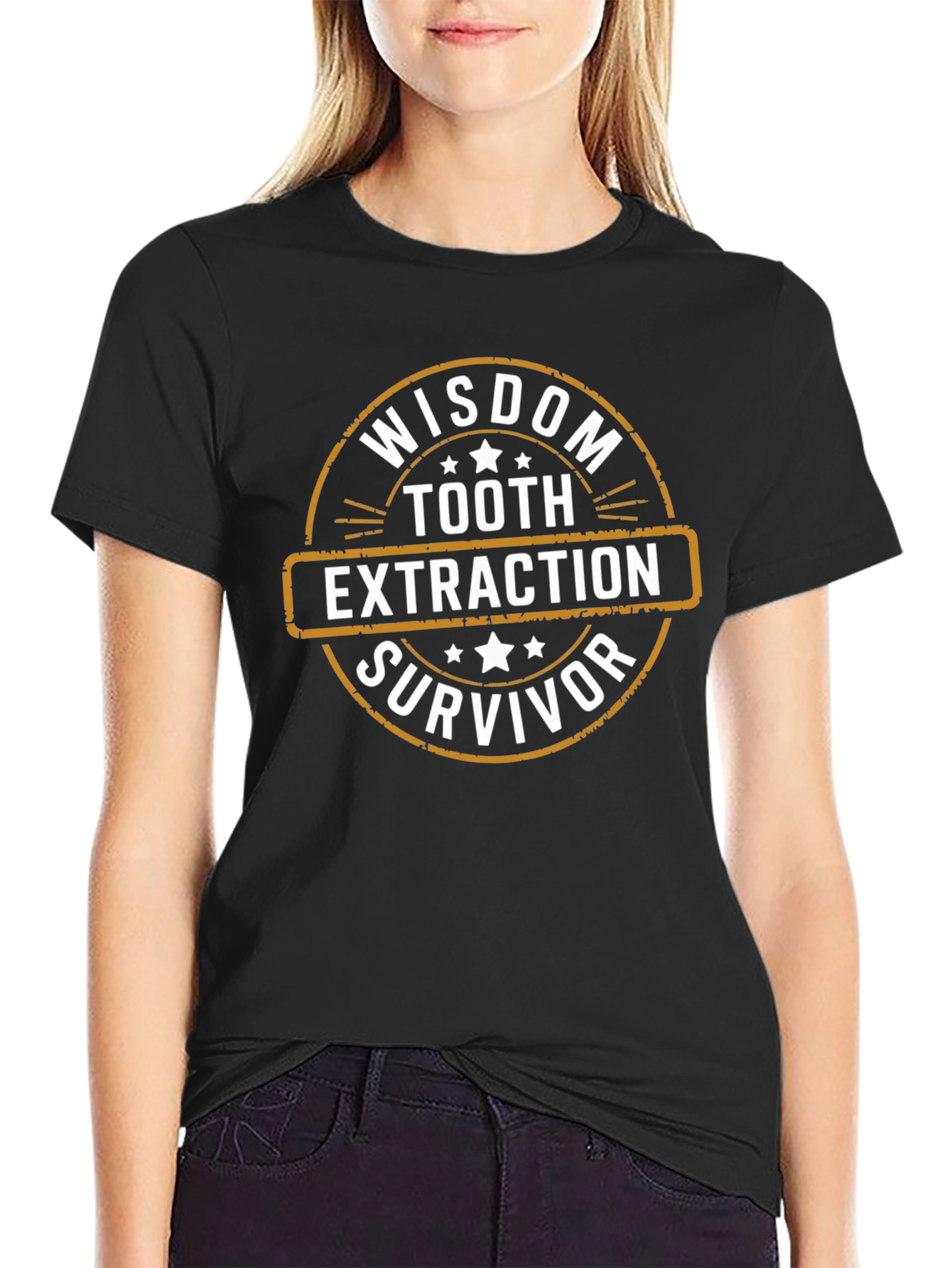 Wisdom Tooth Extraction Survivor Graphic T-Shirt