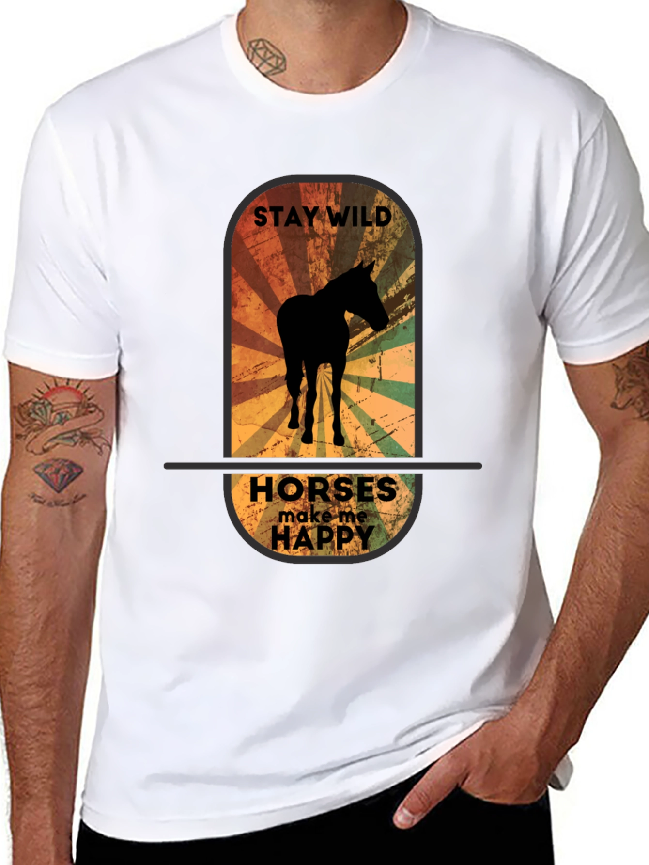 Stay Wild Horses T-Shirt