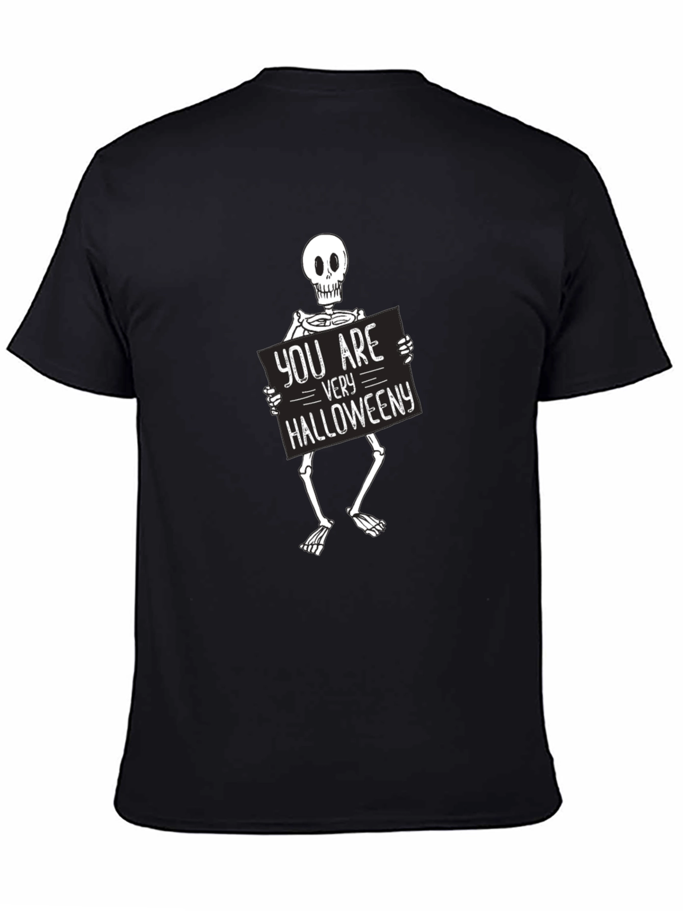 Halloween Skeleton Graphic Tee - You are Very Halloweeny