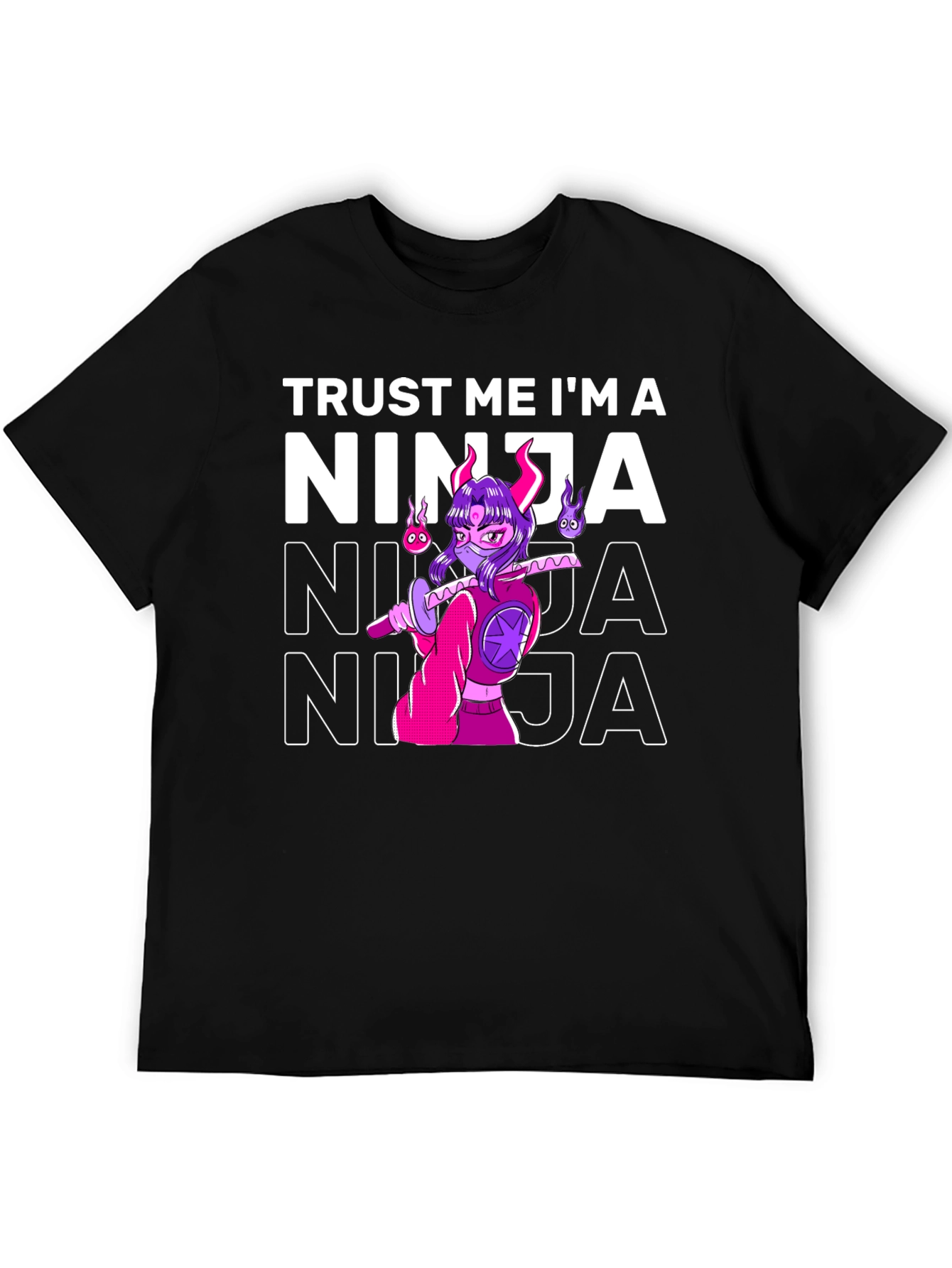 Trust Me Im a Ninja T-Shirt Graphic Tee