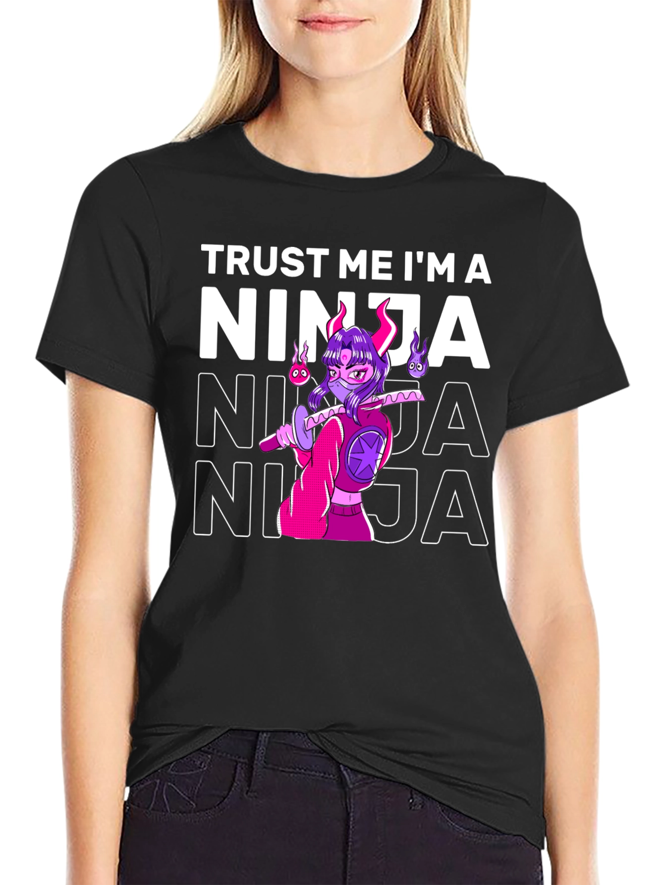 Trust Me Im a Ninja T-Shirt Graphic Tee