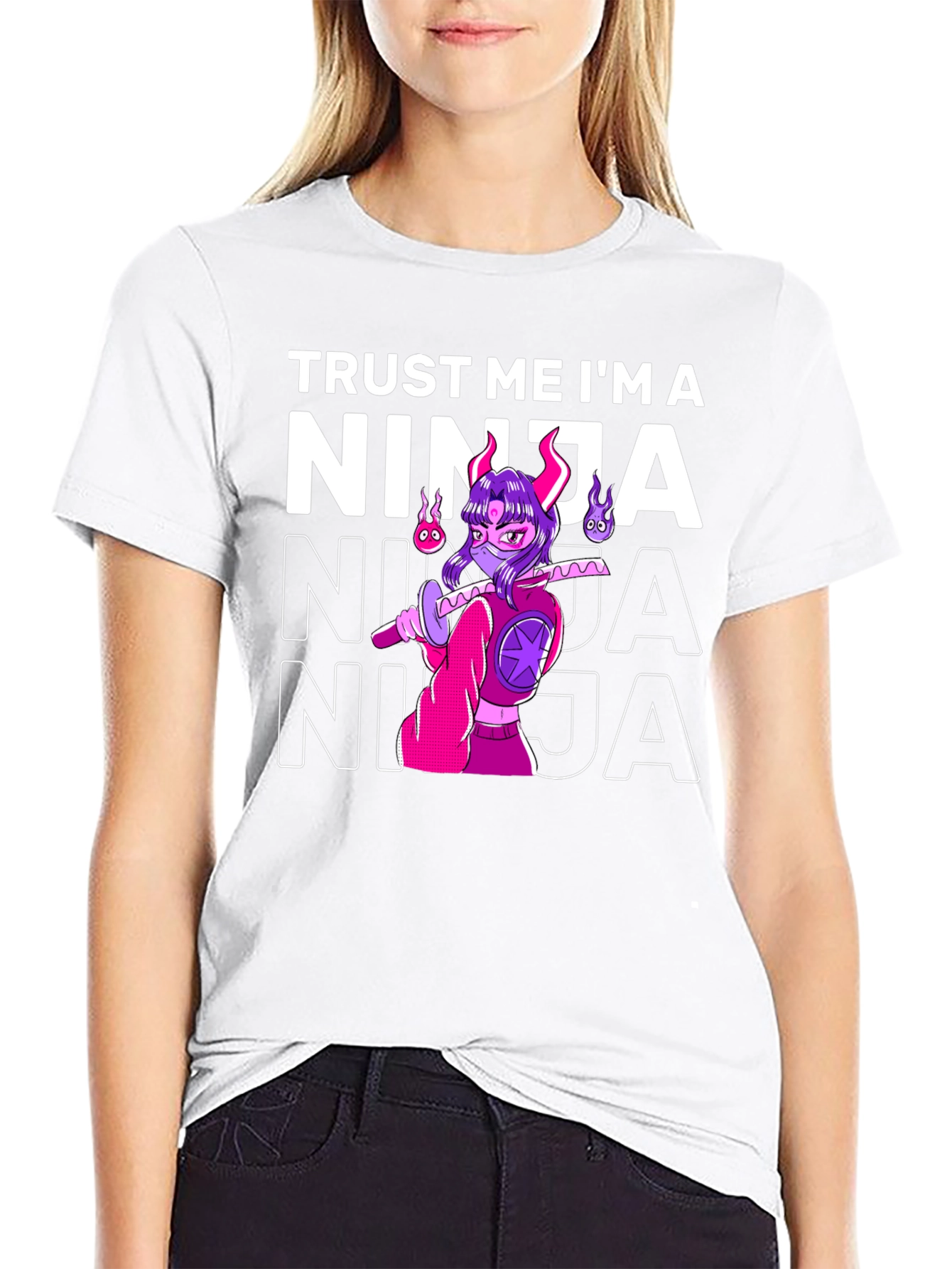 Trust Me Im a Ninja T-Shirt Graphic Tee