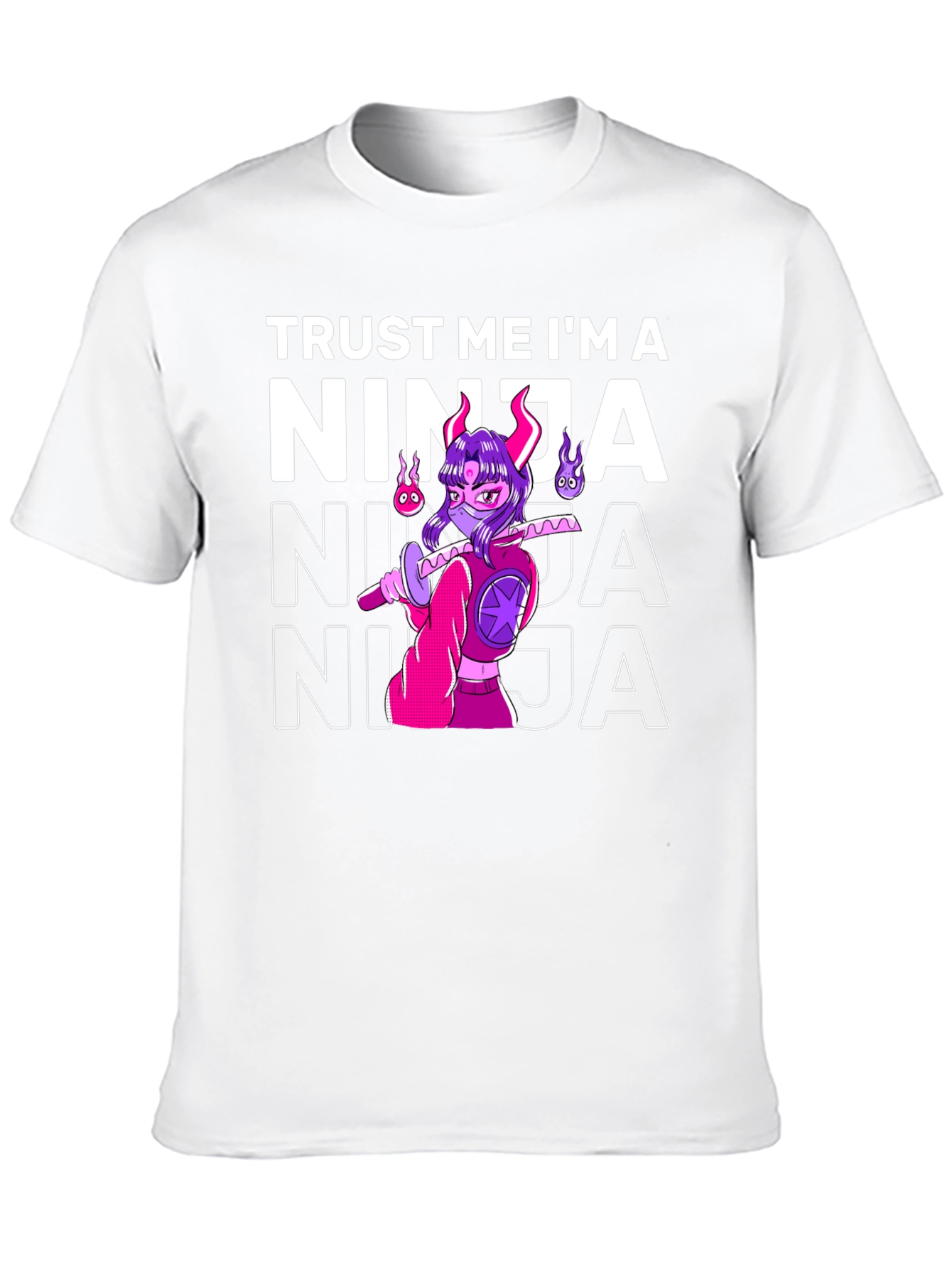 Trust Me Im a Ninja T-Shirt Graphic Tee