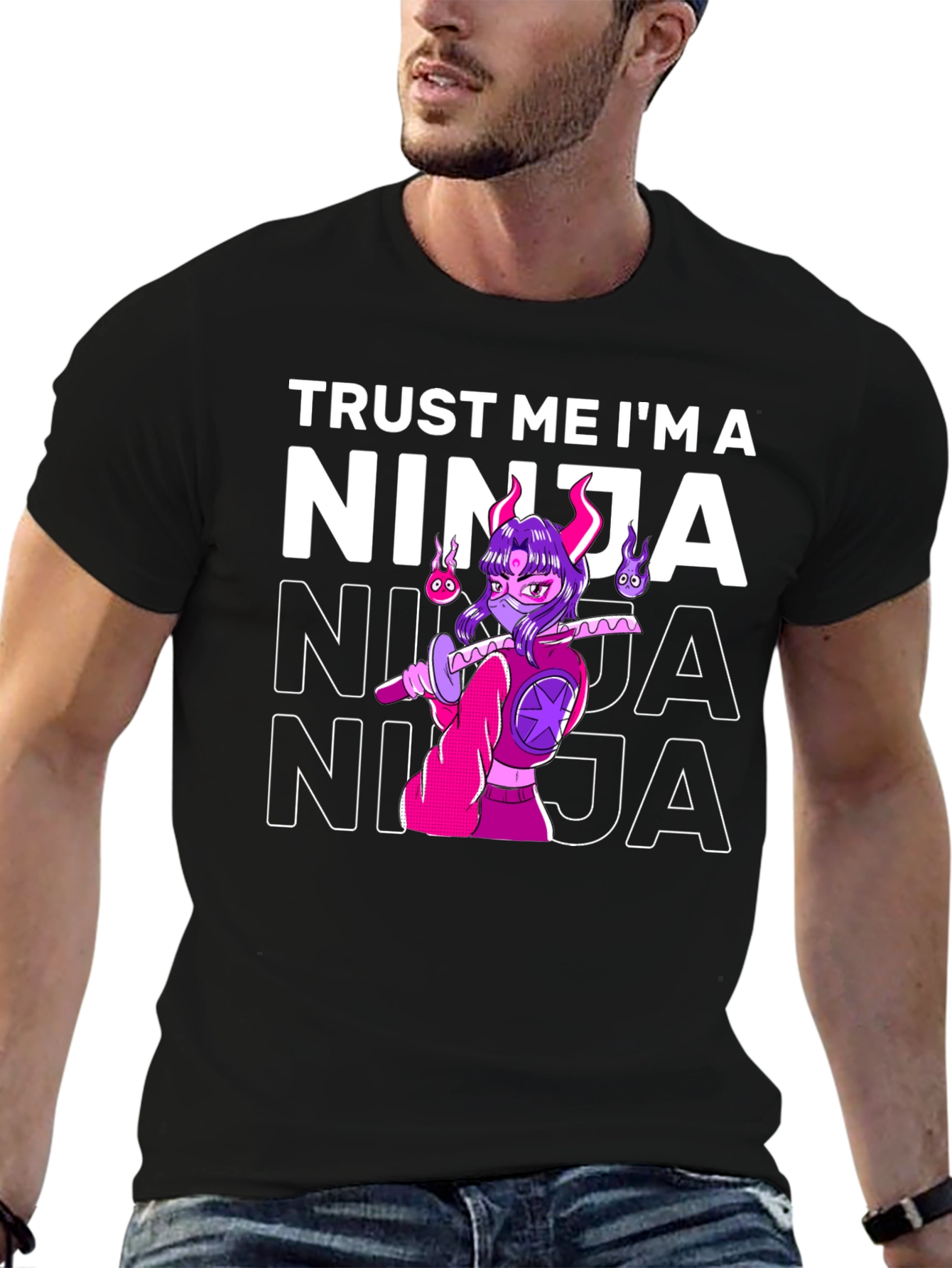 Trust Me Im a Ninja T-Shirt Graphic Tee