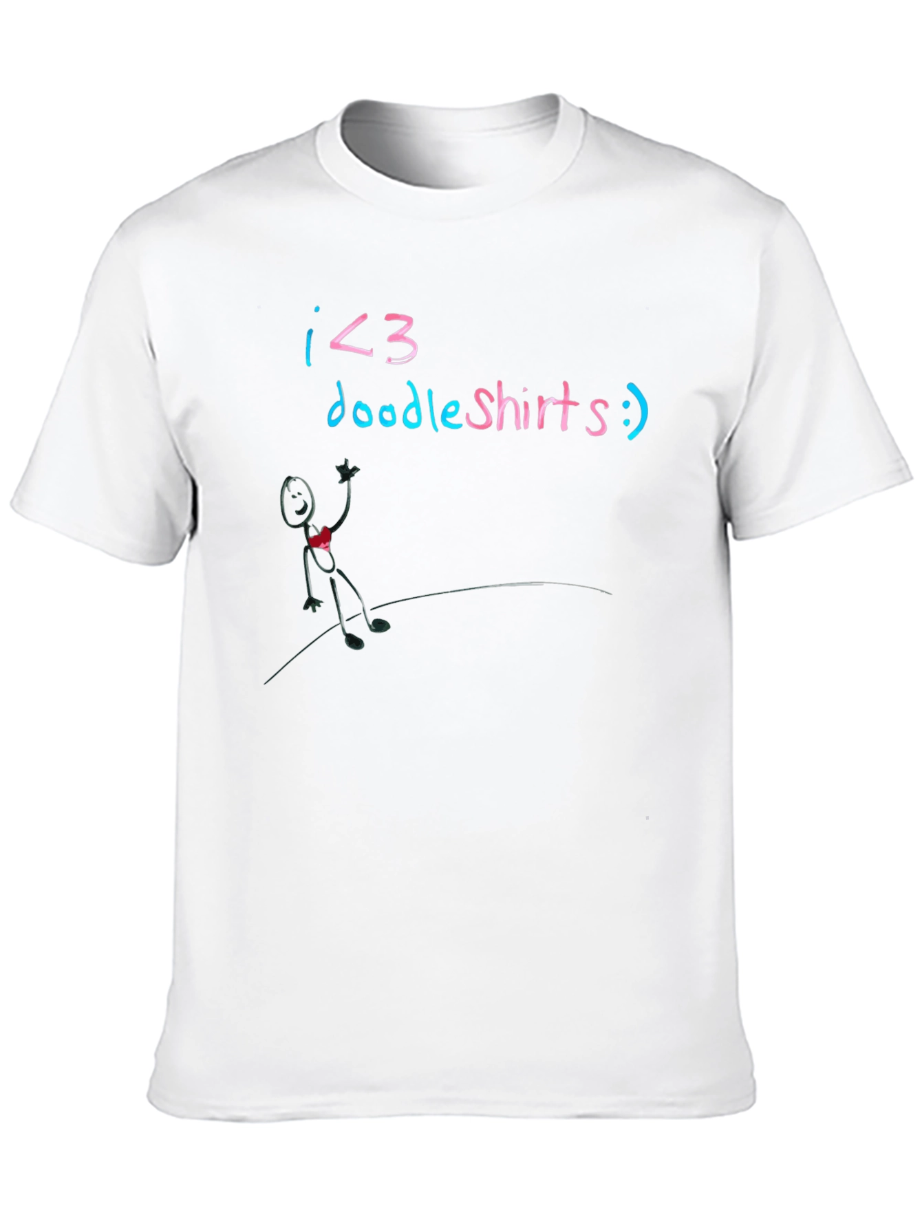 I <3 Doodle Shirts Tee - Funny Graphic Top