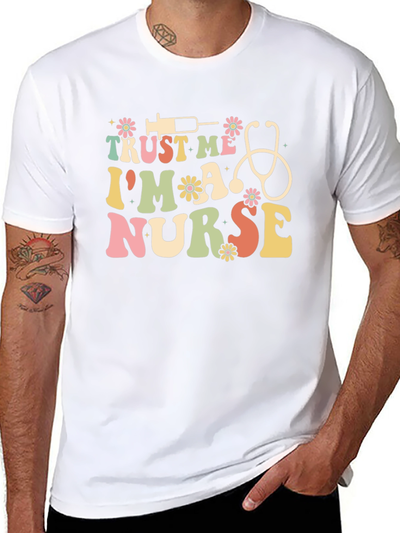 Trust Me Im A Nurse Retro T-Shirt