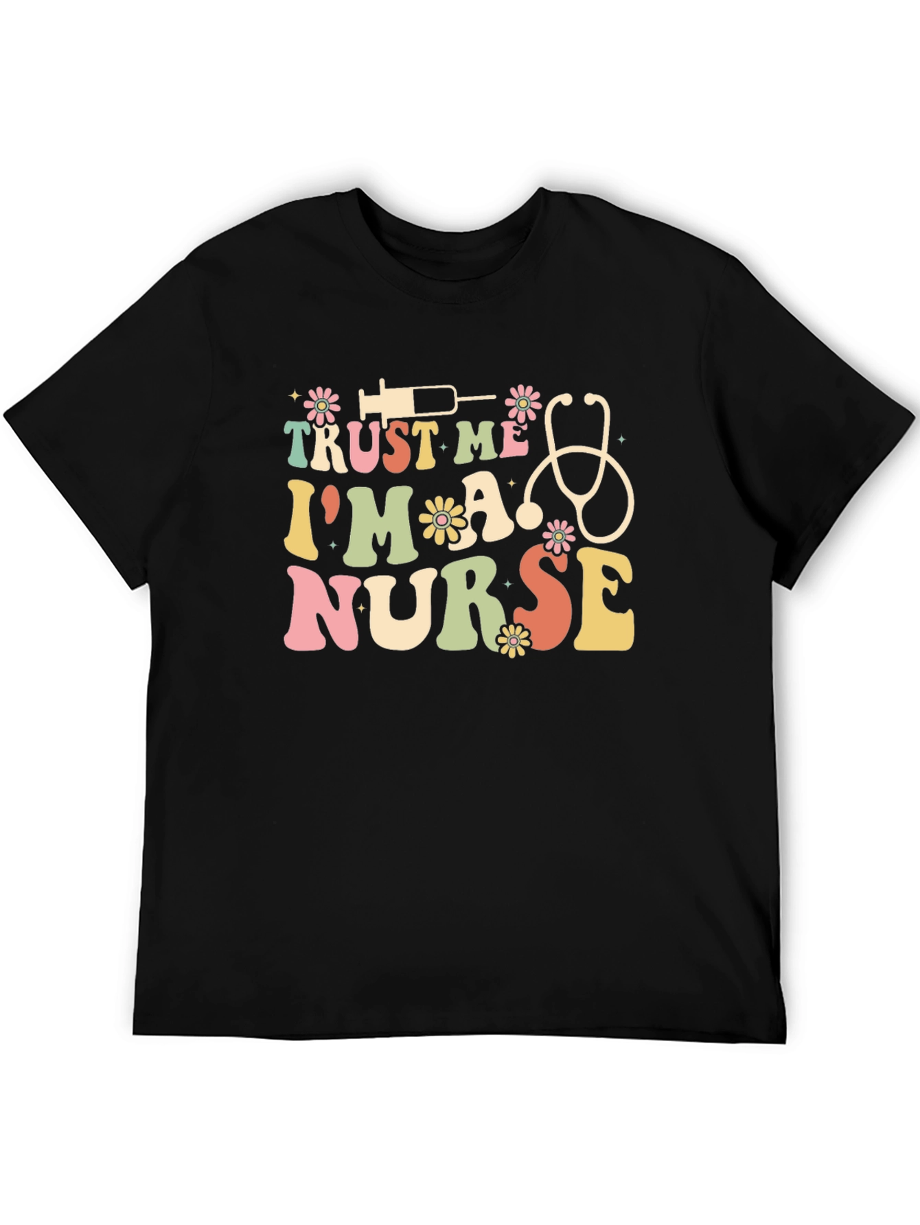 Trust Me Im A Nurse Retro T-Shirt