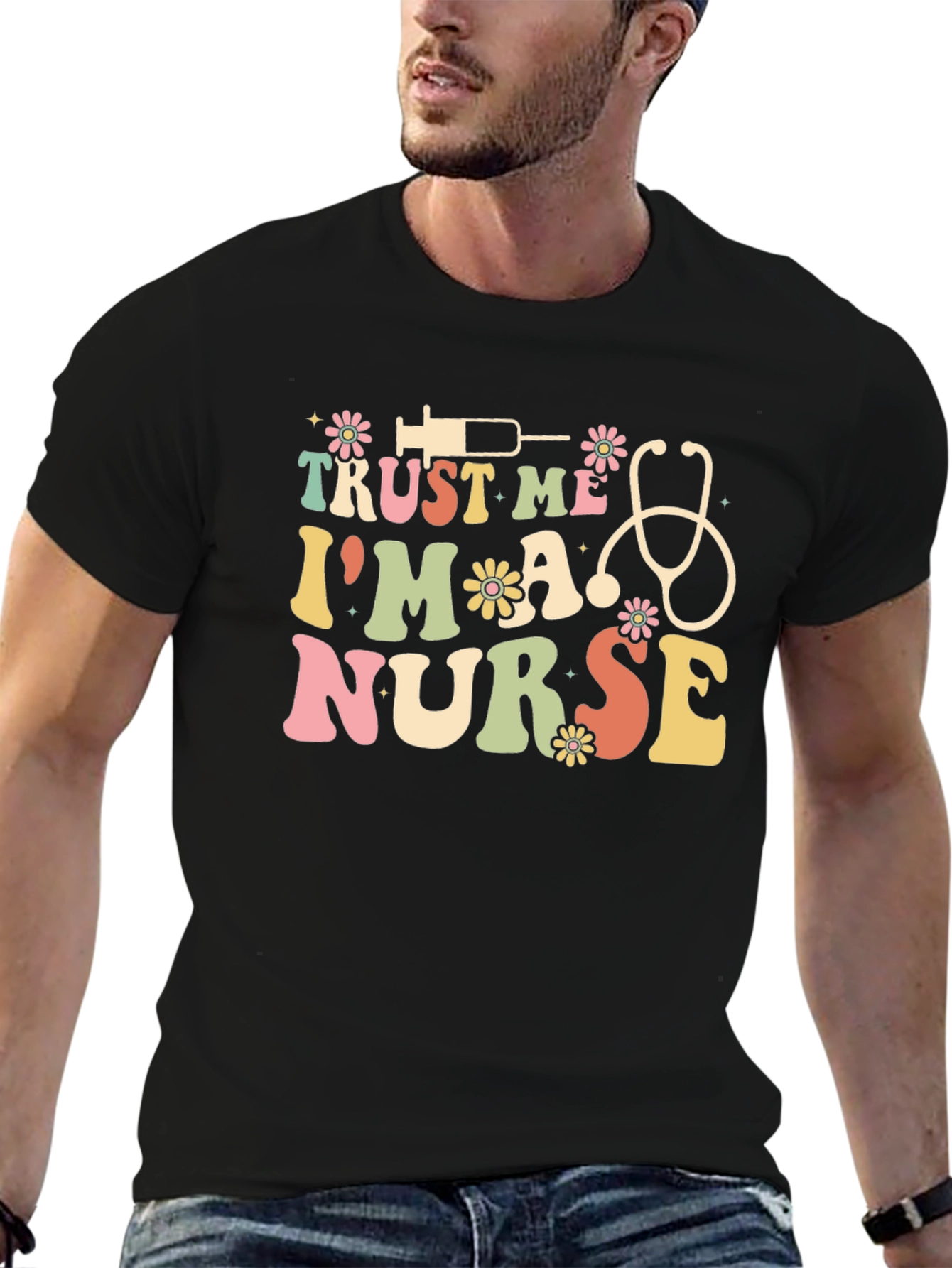 Trust Me Im A Nurse Retro T-Shirt