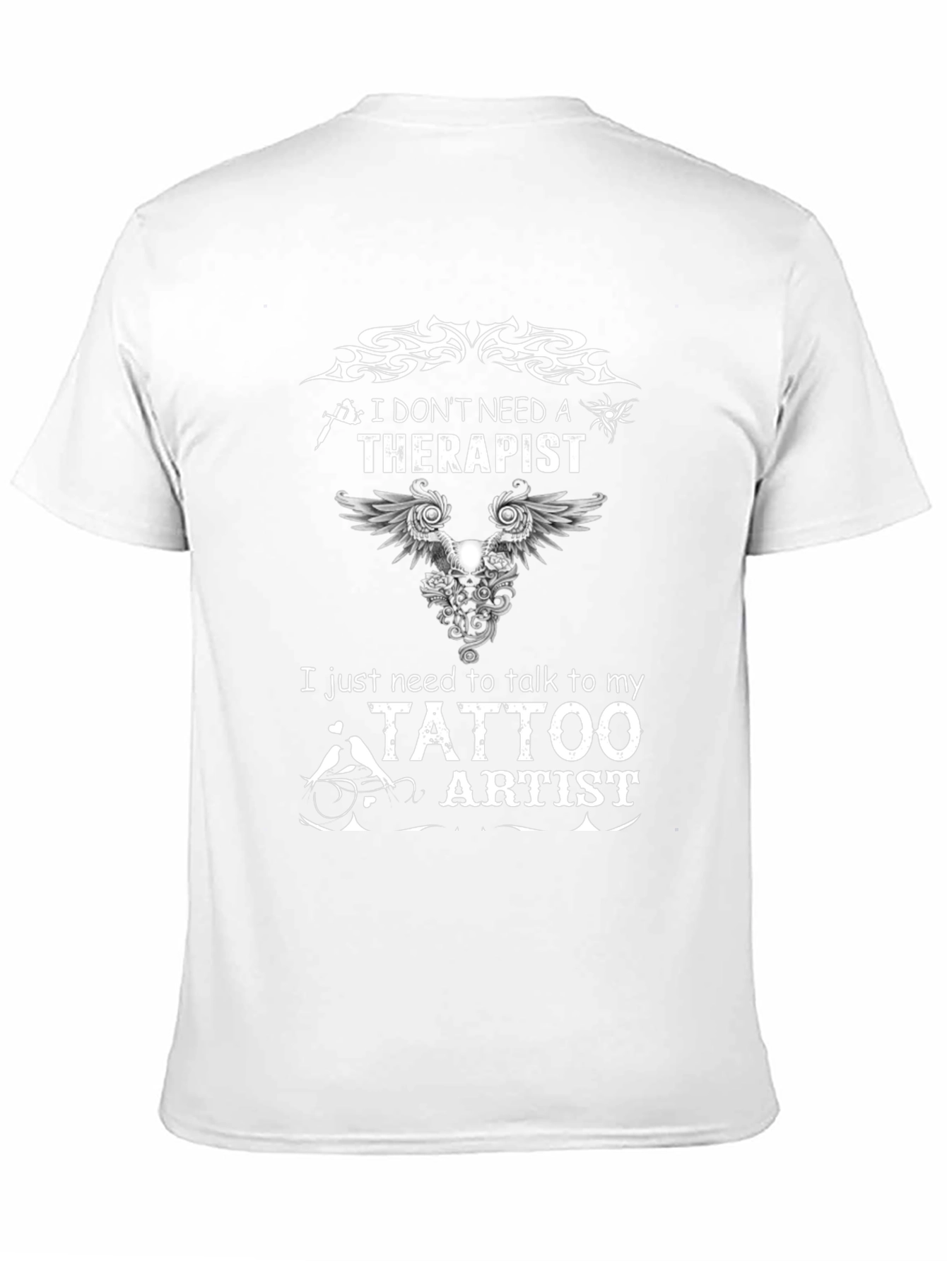 Tattoo Artist Therapy T-Shirt - Unique Design