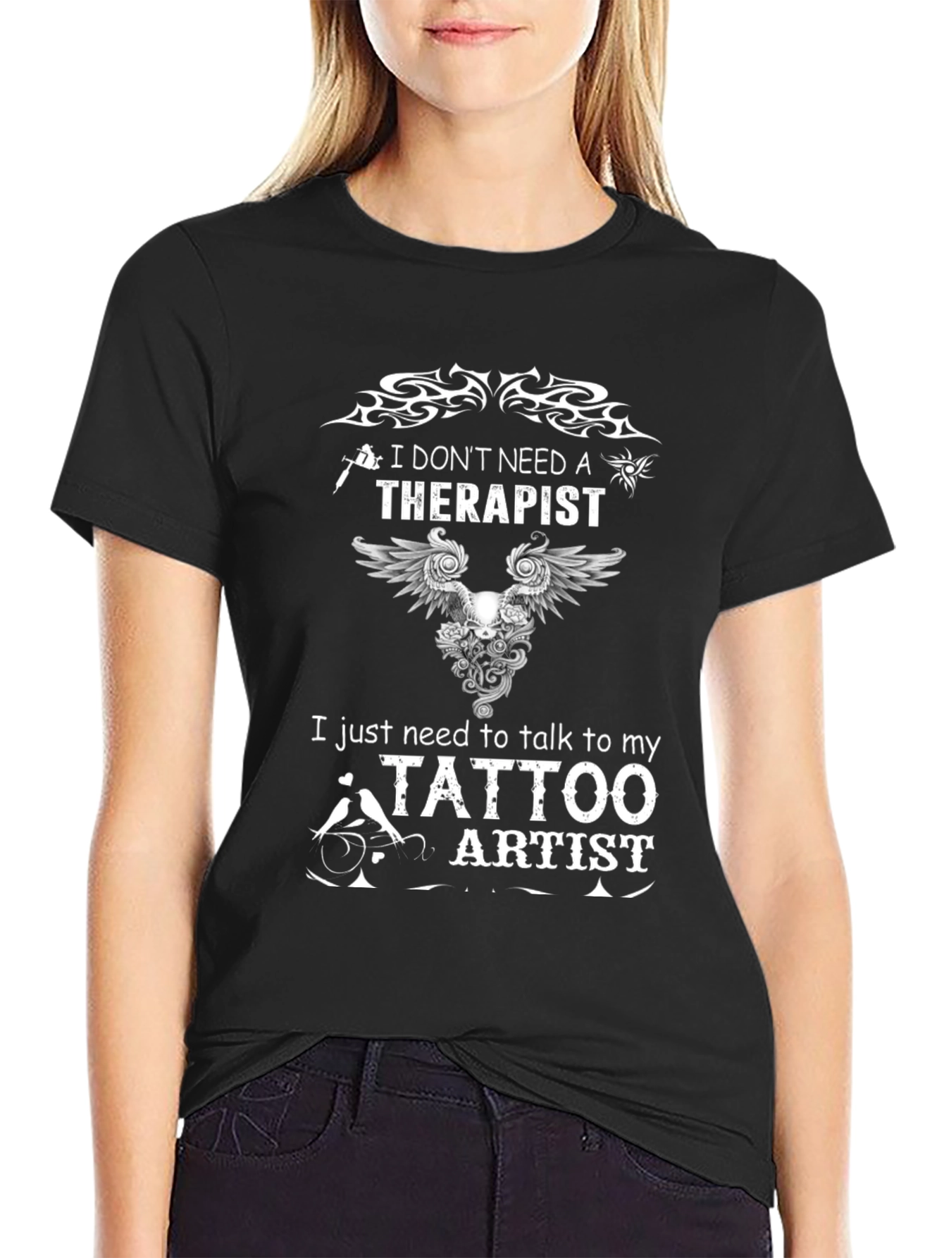 Tattoo Artist Therapy T-Shirt - Unique Design