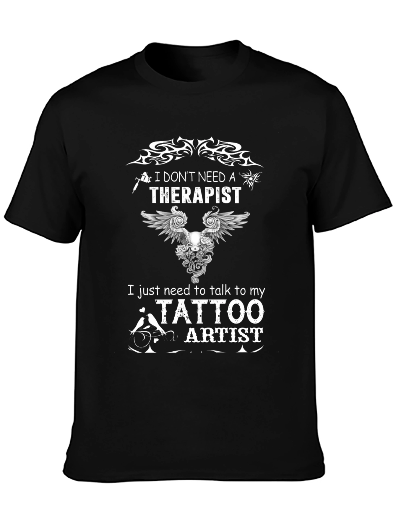 Tattoo Artist Therapy T-Shirt - Unique Design