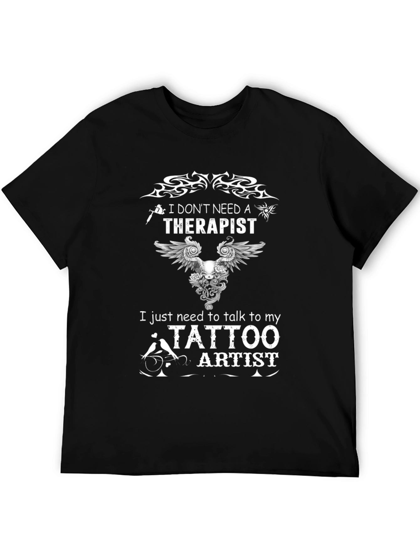 Tattoo Artist Therapy T-Shirt - Unique Design