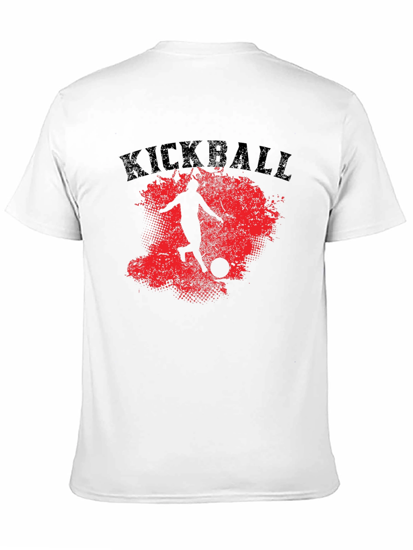 Kickball T-Shirt - Red Splatter Graphic Tee
