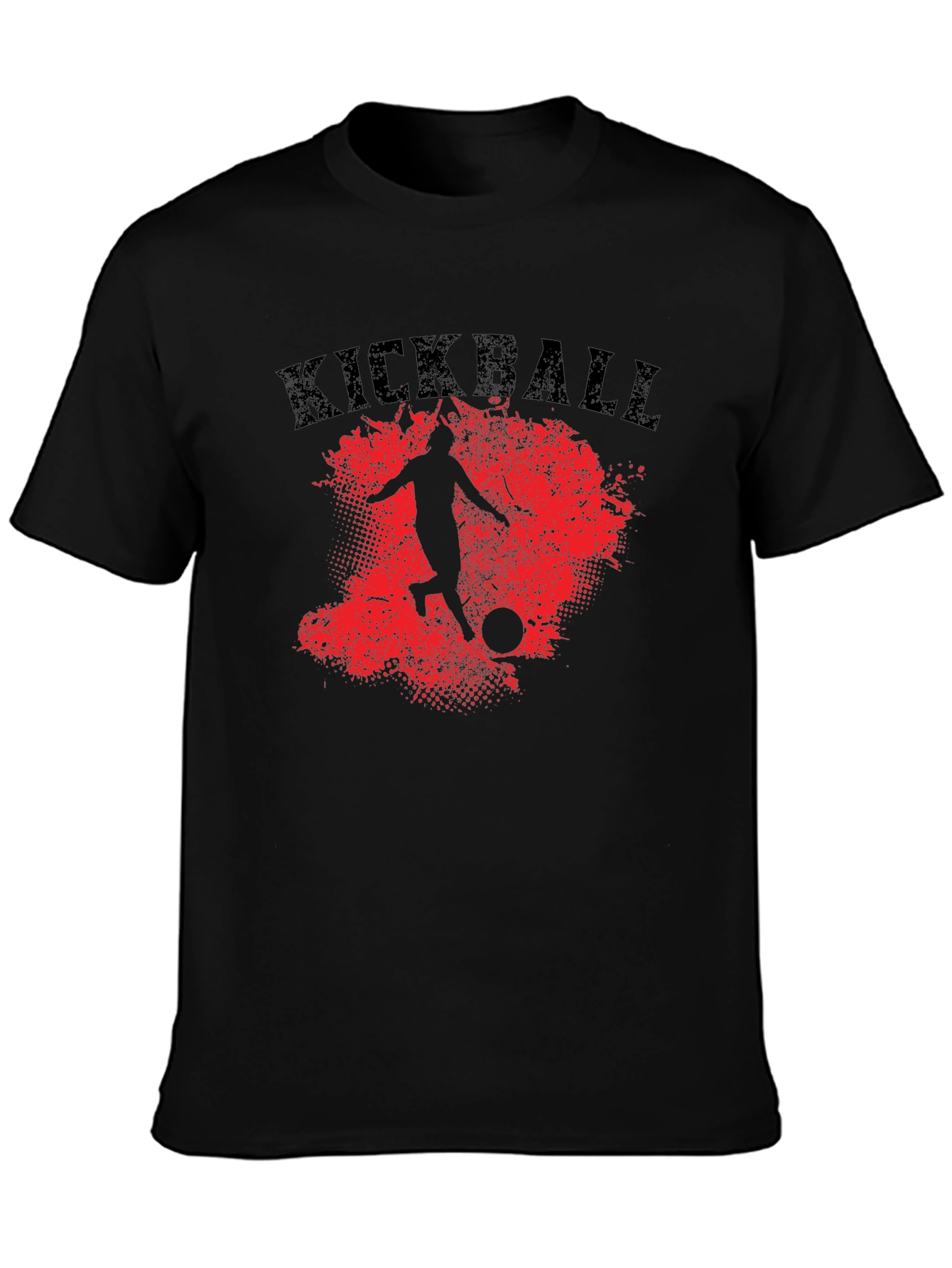 Kickball T-Shirt - Red Splatter Graphic Tee