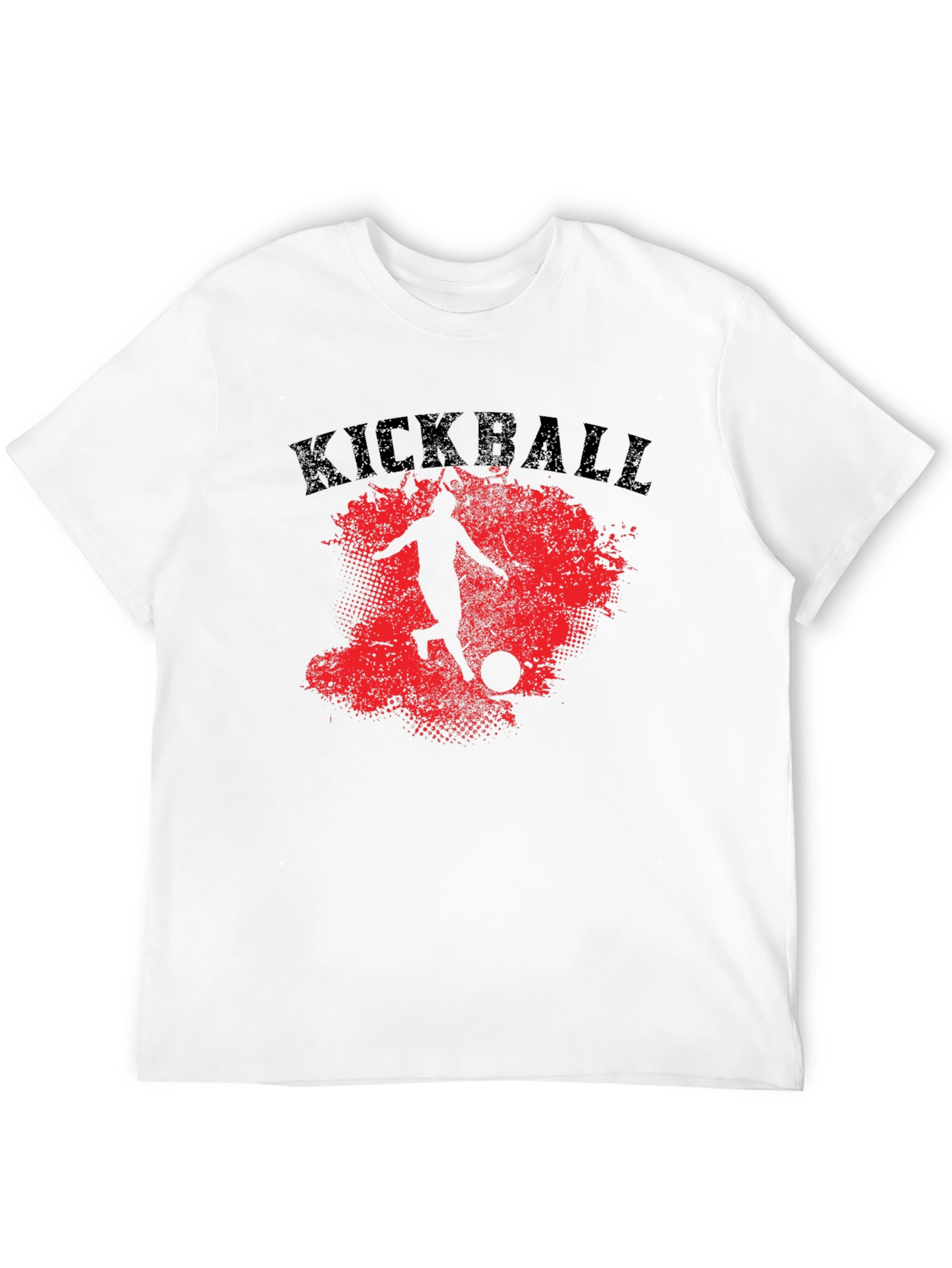 Kickball T-Shirt - Red Splatter Graphic Tee