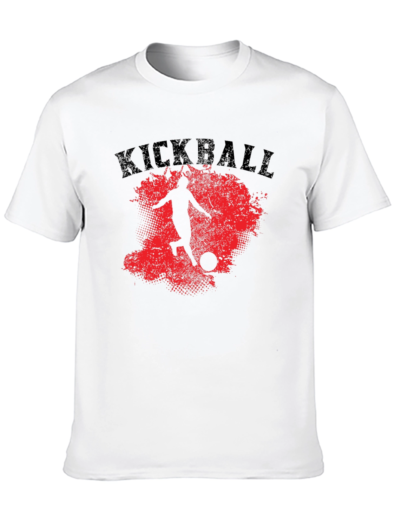 Kickball T-Shirt - Red Splatter Graphic Tee