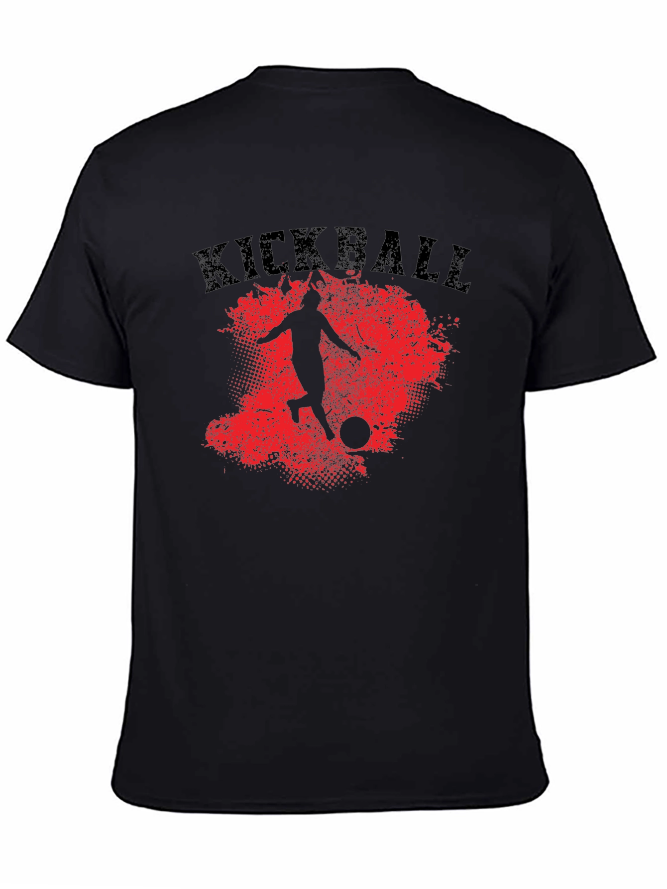 Kickball T-Shirt - Red Splatter Graphic Tee