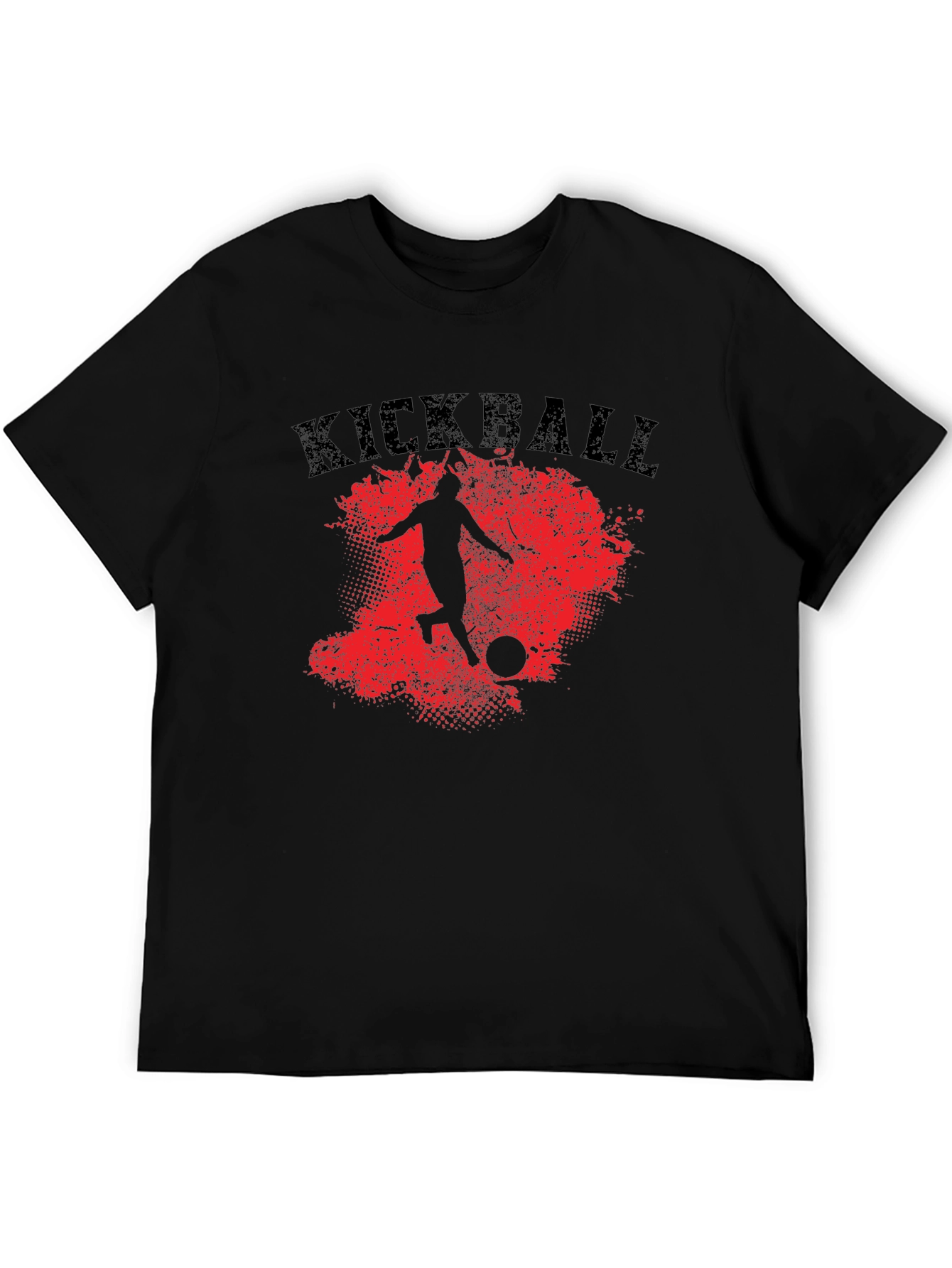 Kickball T-Shirt - Red Splatter Graphic Tee