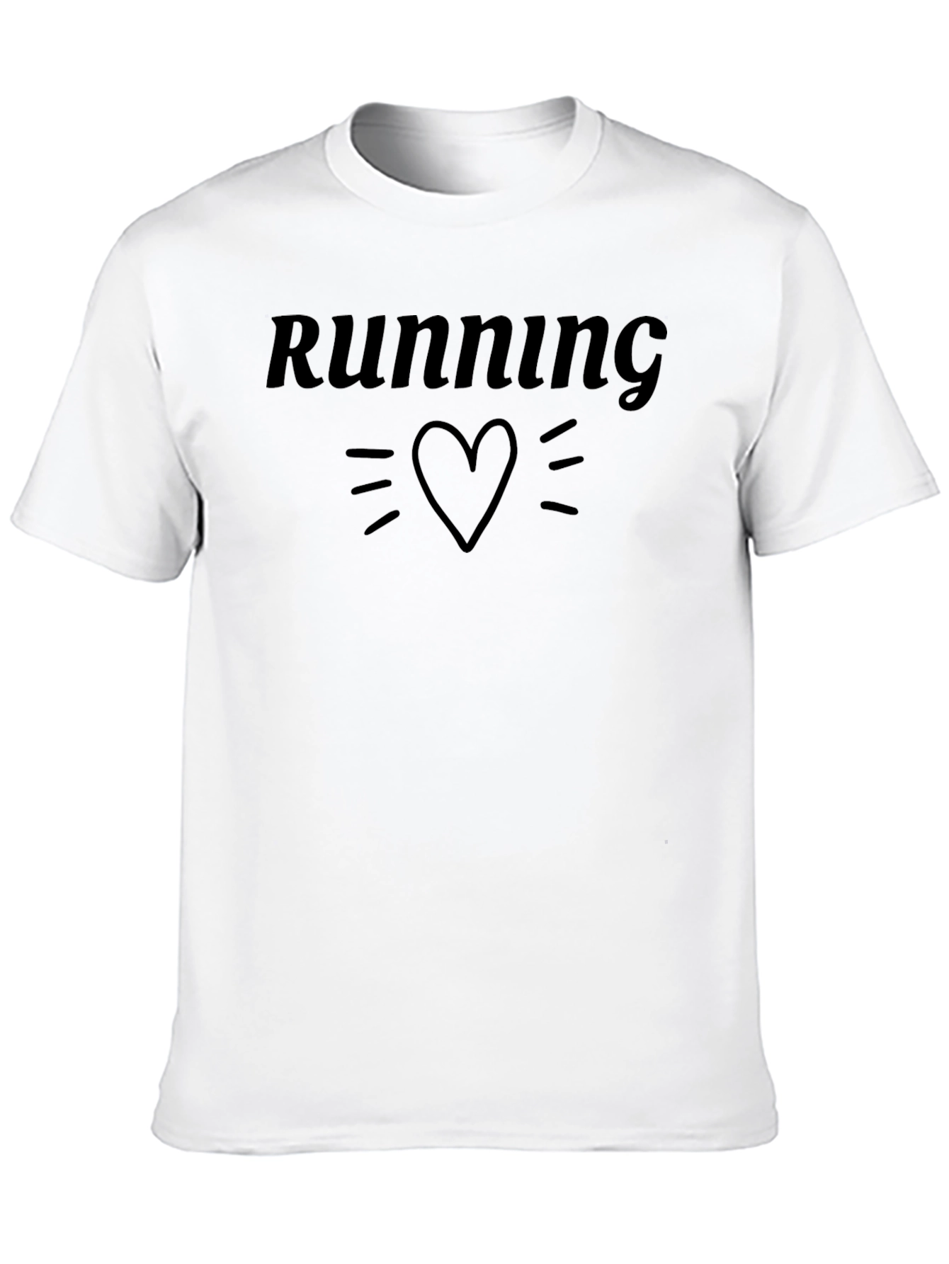 Running Heart Graphic T-Shirt