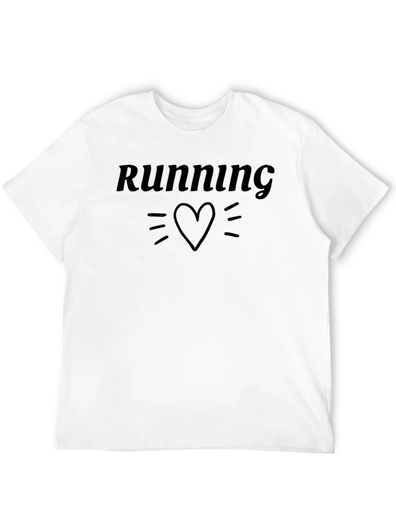 Running Heart Graphic T-Shirt